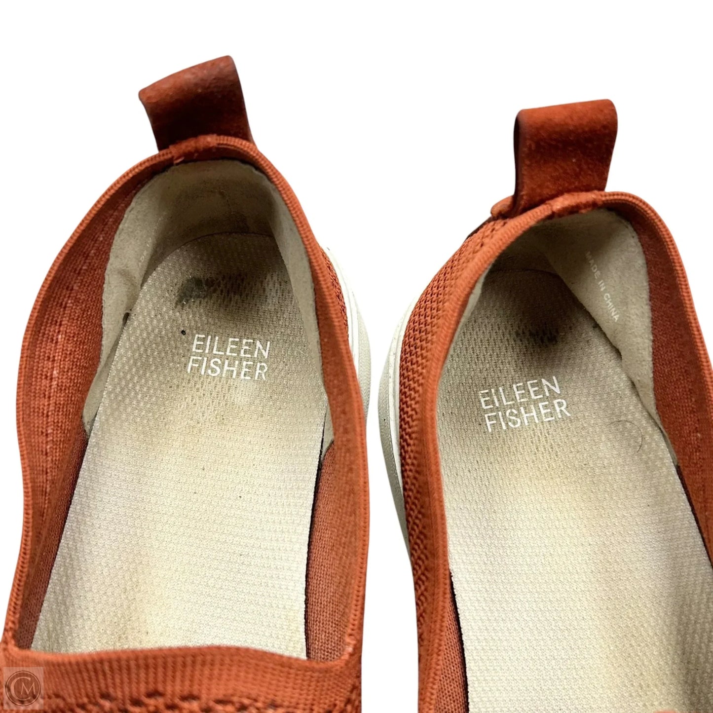 Shoes Sneakers By Eileen Fisher In Orange, Size: 9.5