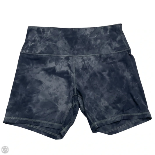 Athletic Shorts By Lululemon In Black & Grey, Size: L
