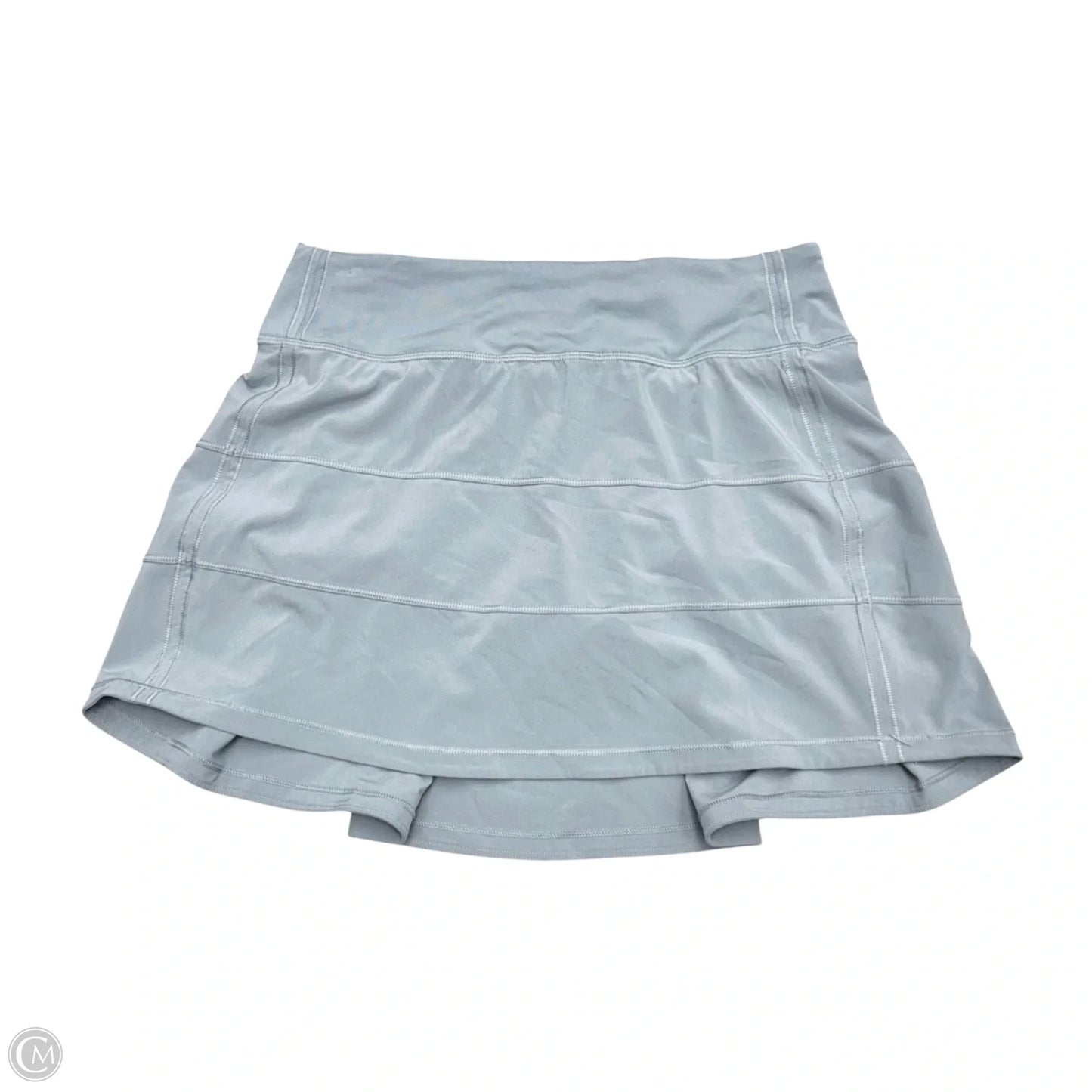 Athletic Skort By Lululemon In Grey, Size: S