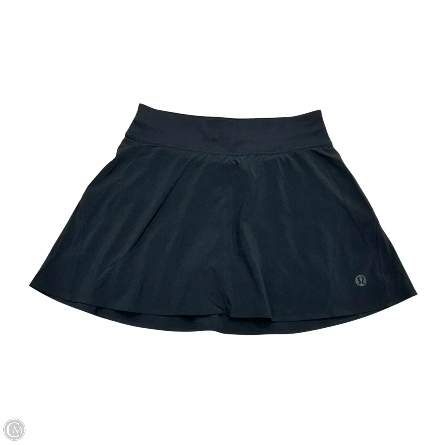 Athletic Skort By Lululemon In Black, Size: S