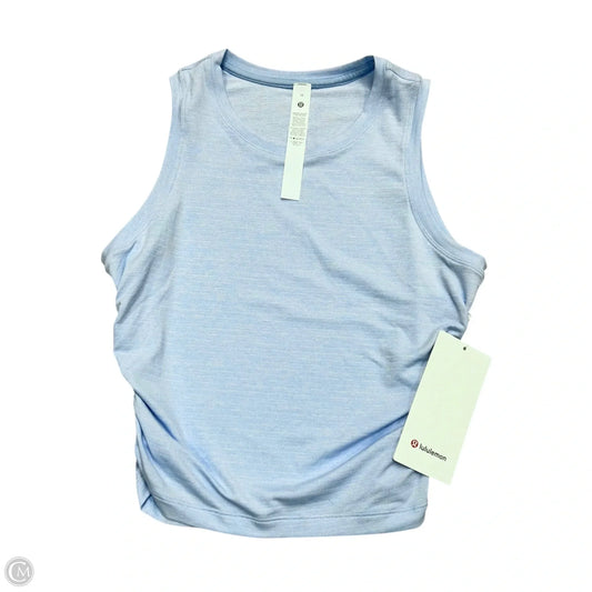 Athletic Tank Top By Lululemon In Blue, Size: M