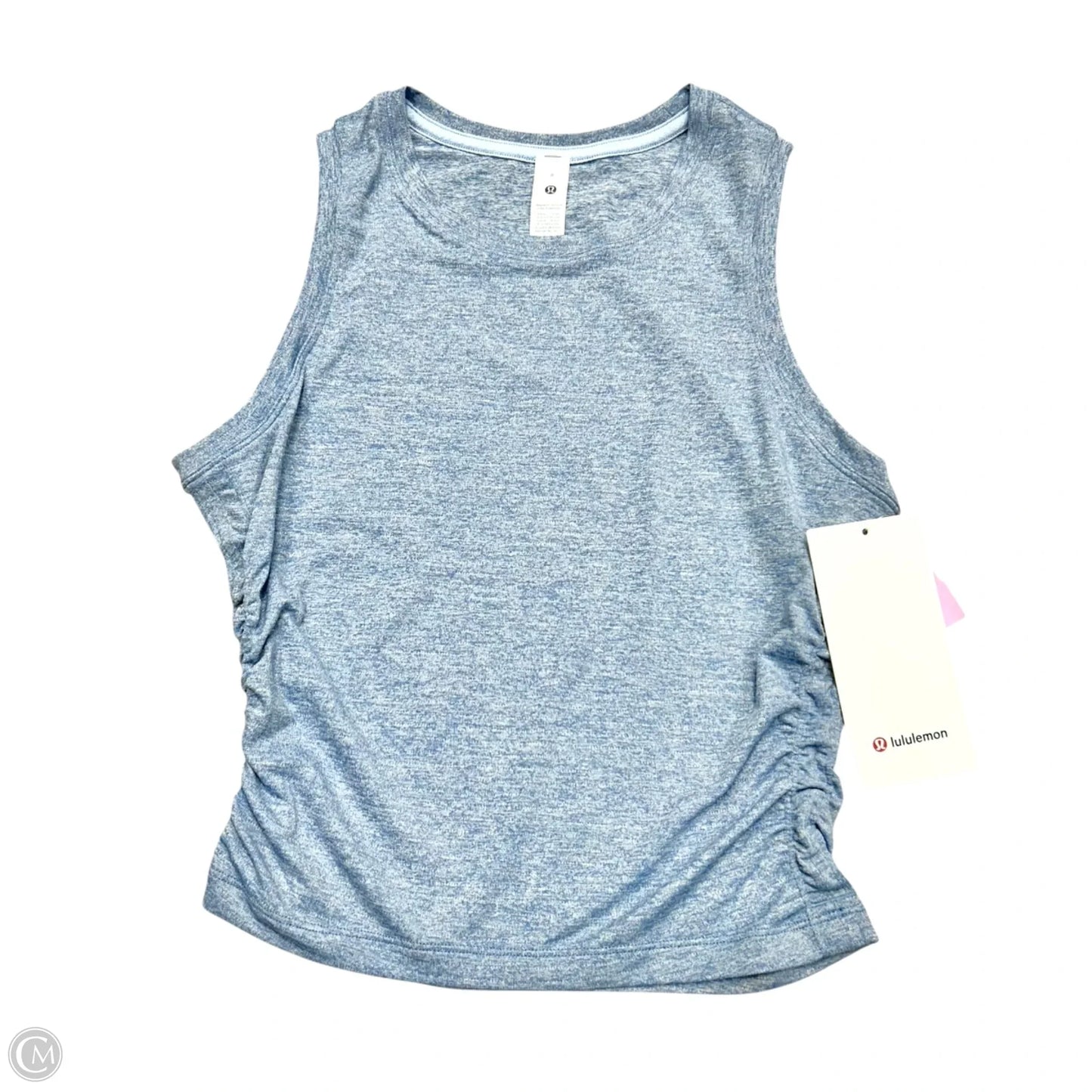 Athletic Tank Top By Lululemon In Blue, Size: M