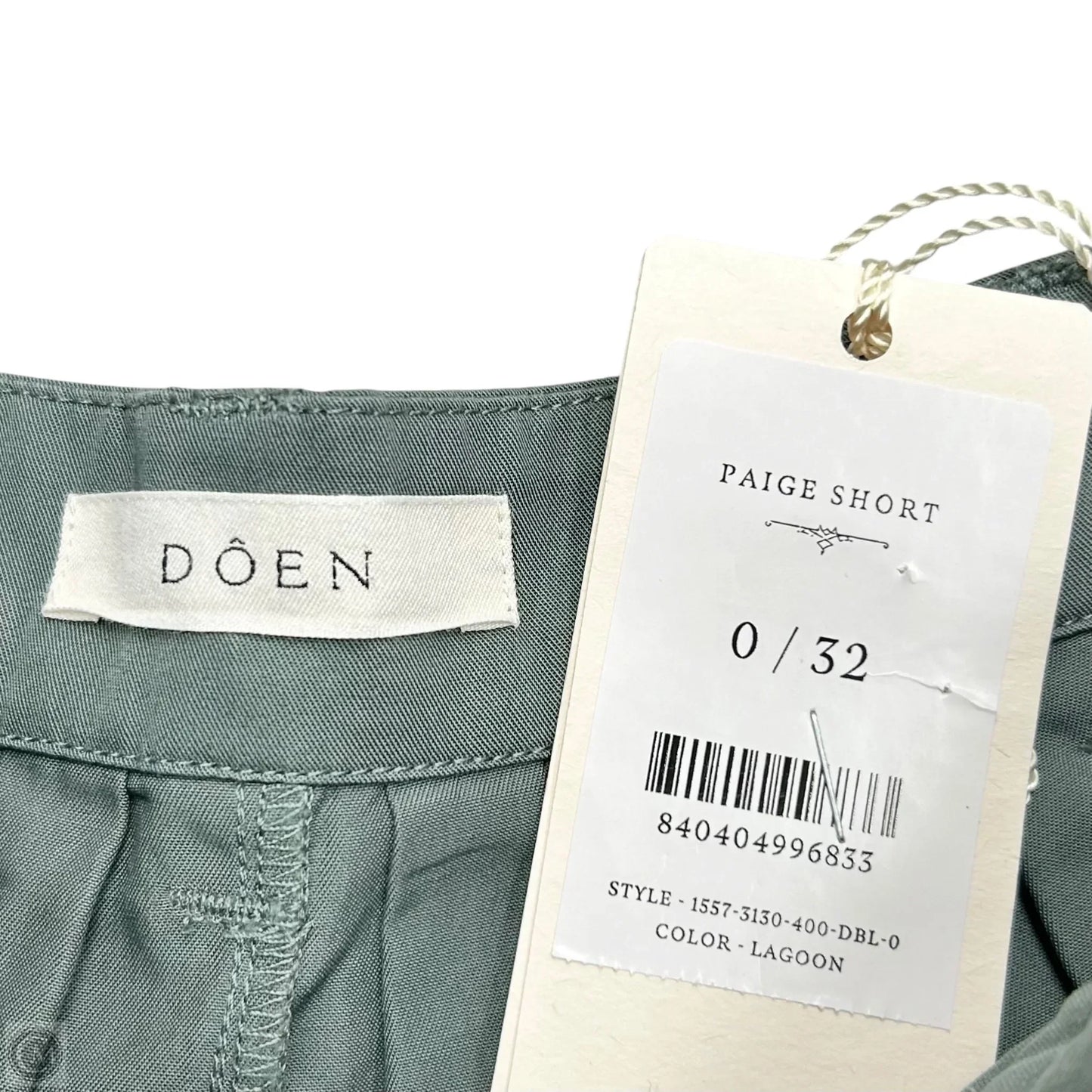 Shorts By Doen In Green, Size: 0