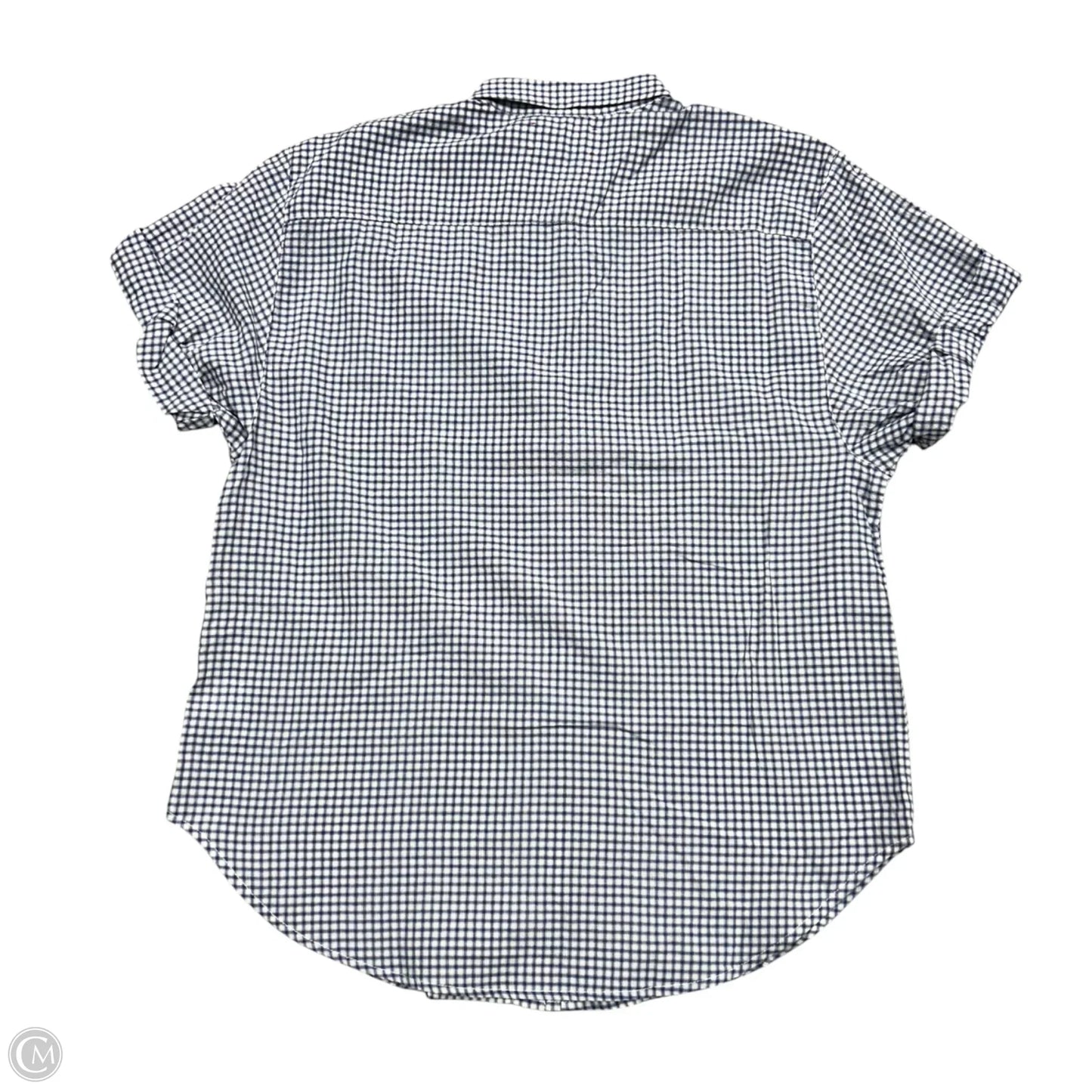Top Short Sleeve By Xirena In Blue & White, Size: S
