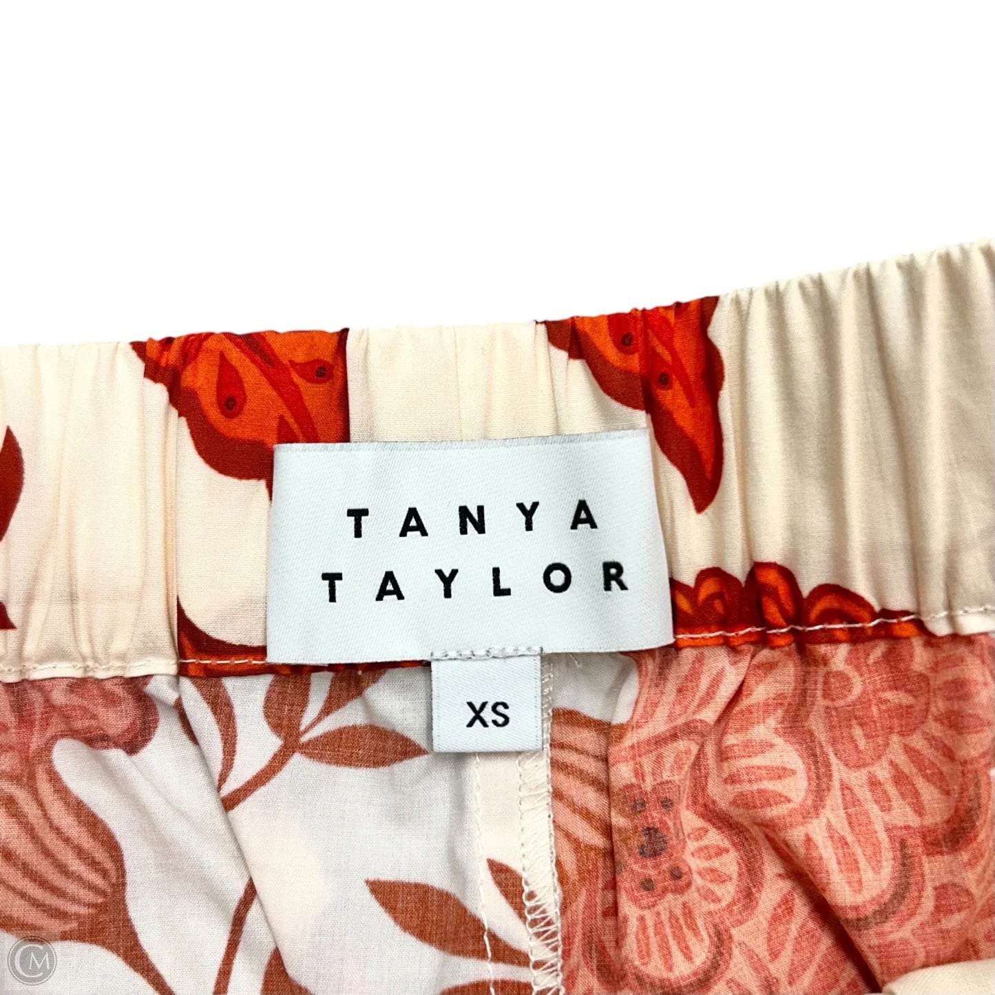 Shorts By Tanya Taylor In Cream & Red, Size: Xs
