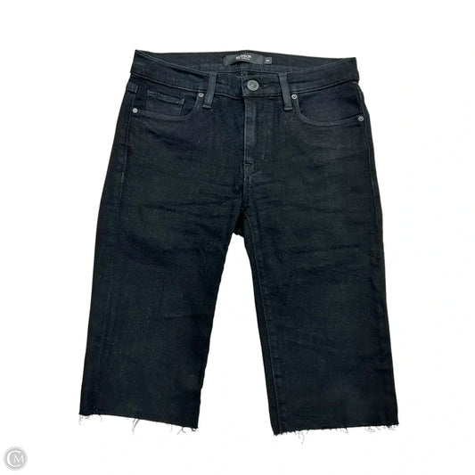 Shorts By Hudson In Black Denim, Size: 0
