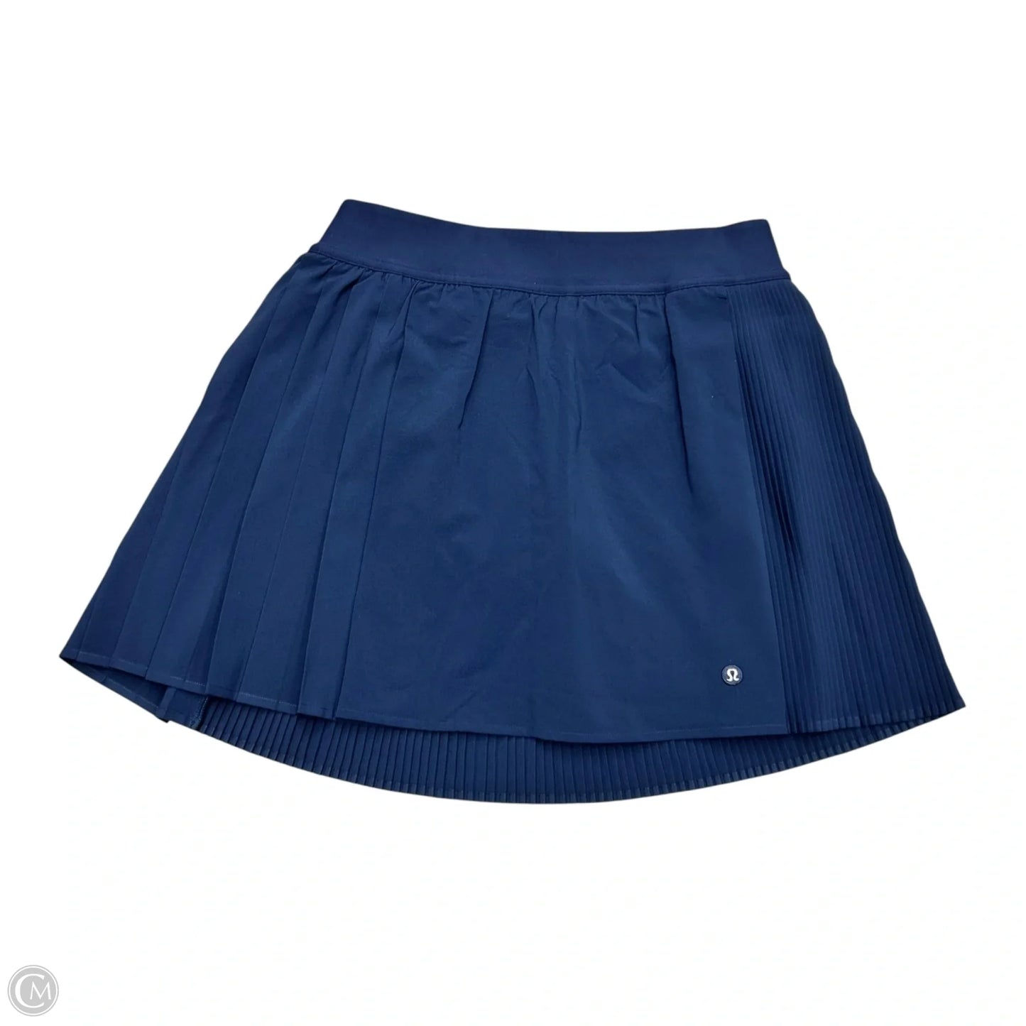 Athletic Skort By Lululemon In Navy, Size: Xs