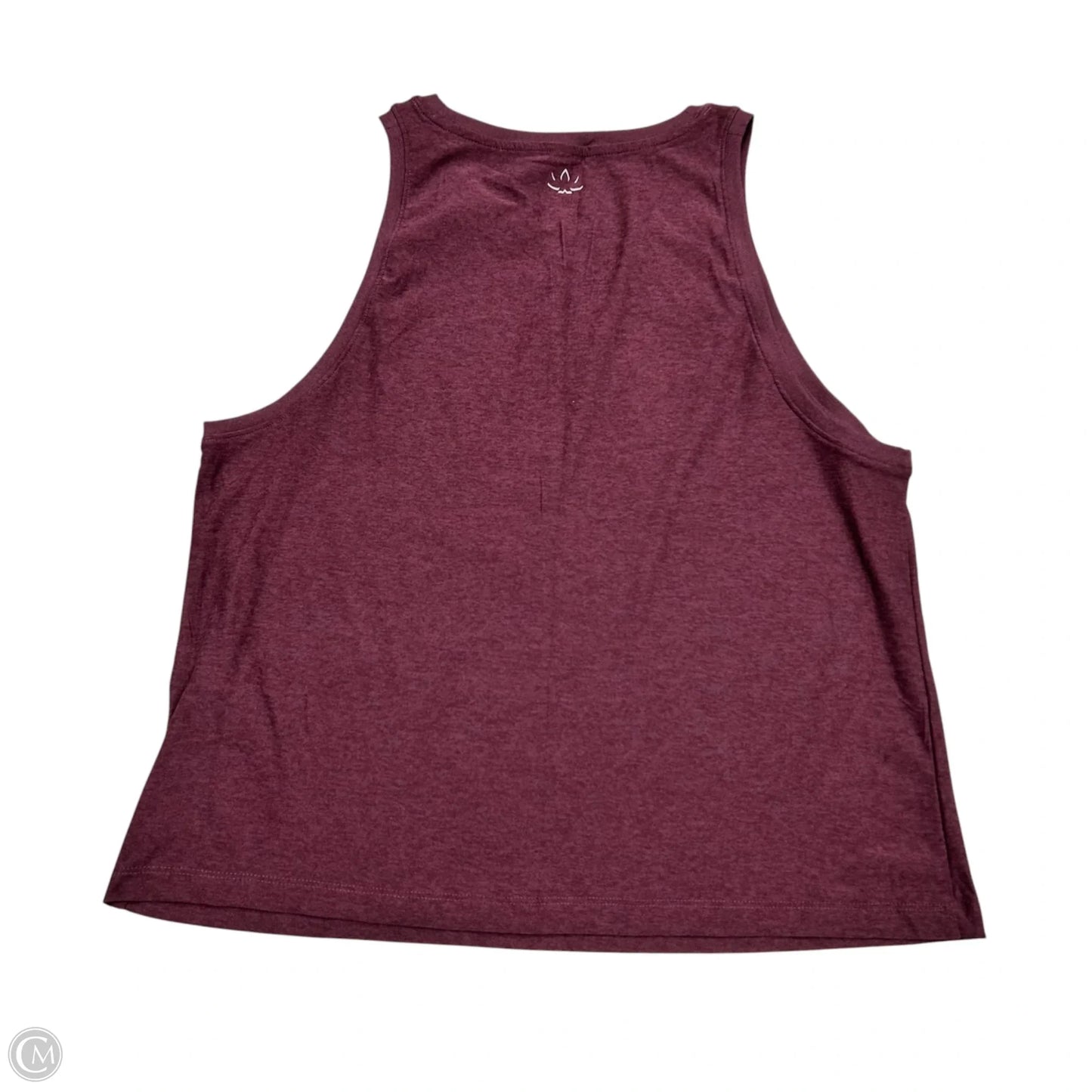 Athletic Tank Top By Beyond Yoga In Maroon, Size: M