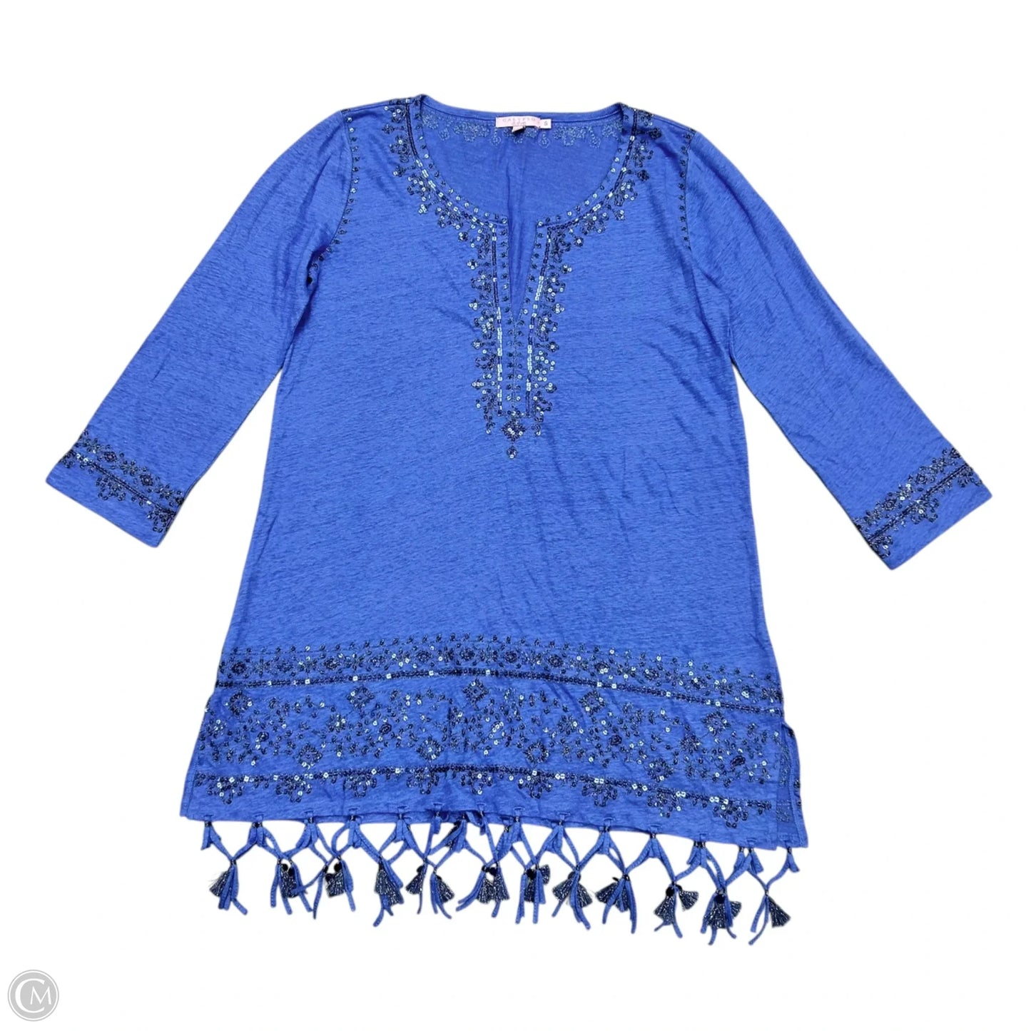 Swimwear Cover-up By Calypso St Barth In Blue, Size: S