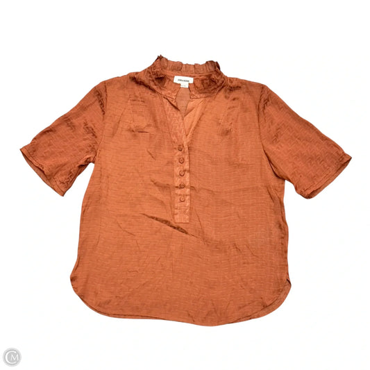Top Short Sleeve By Zadig And Voltaire In Orange, Size: S