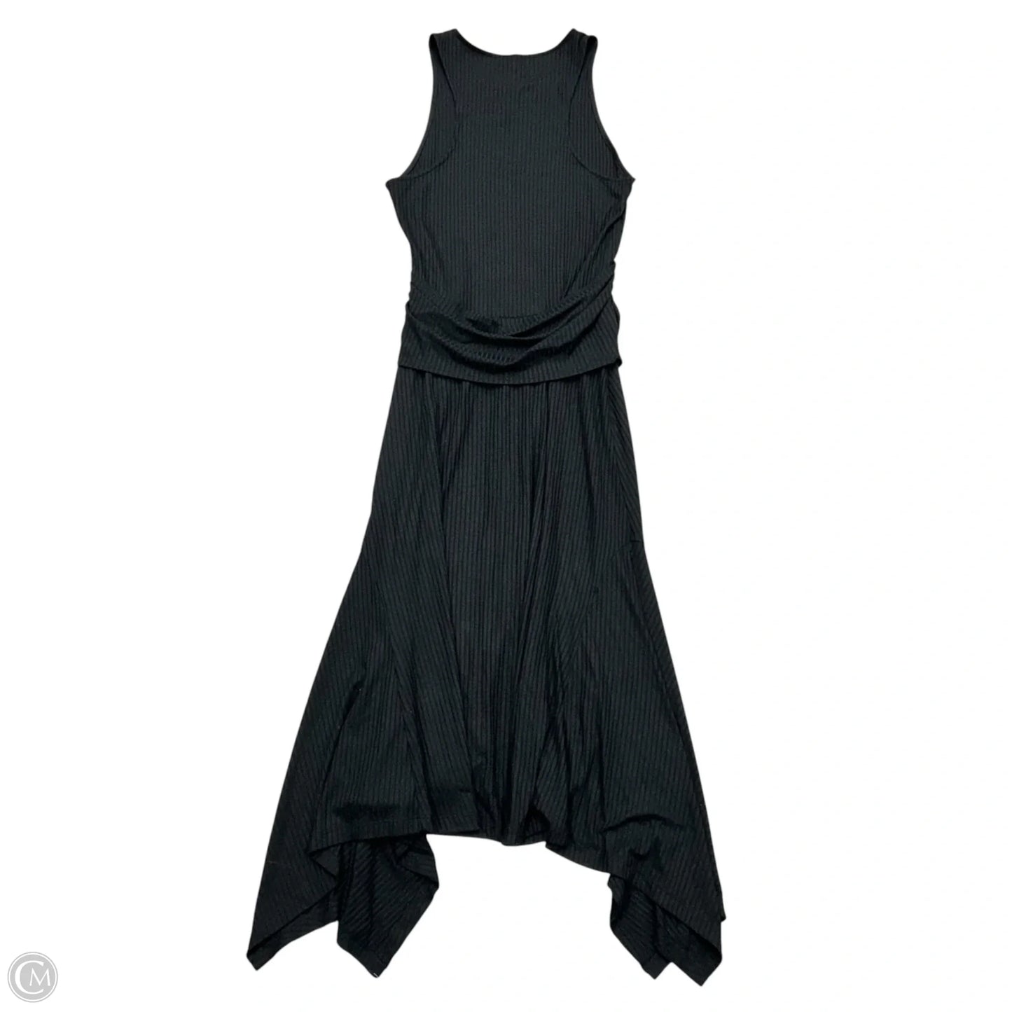 Dress Casual Midi By Anthropologie In Black, Size: M