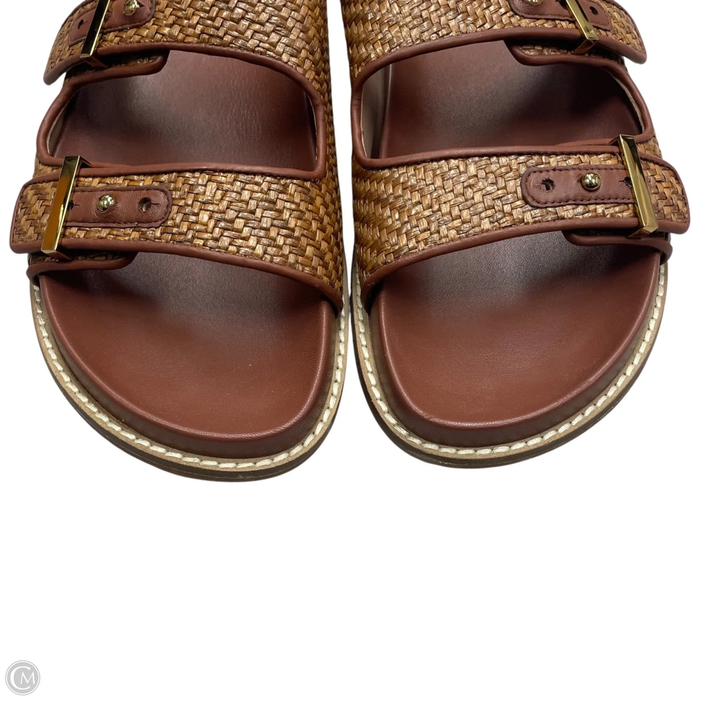 Sandals Flats By Cole-haan In Brown, Size: 9.5