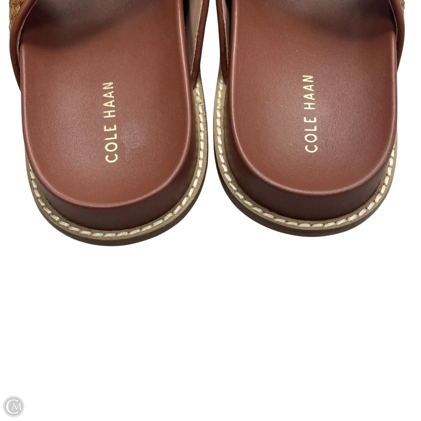 Sandals Flats By Cole-haan In Brown, Size: 9.5