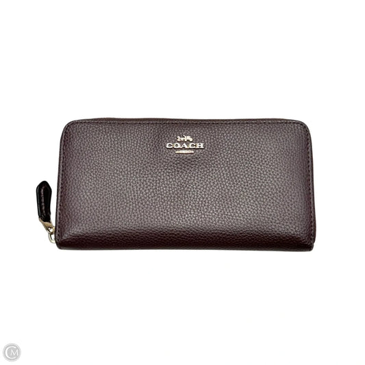Wallet Designer By Coach, Size: Large