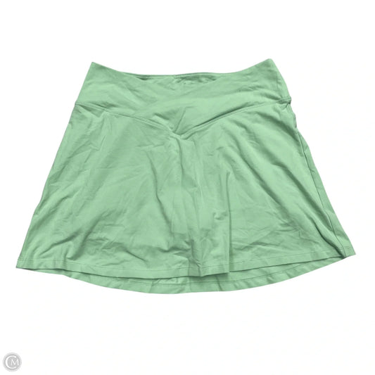 Skirt Mini & Short By Pink In Green, Size: Xl