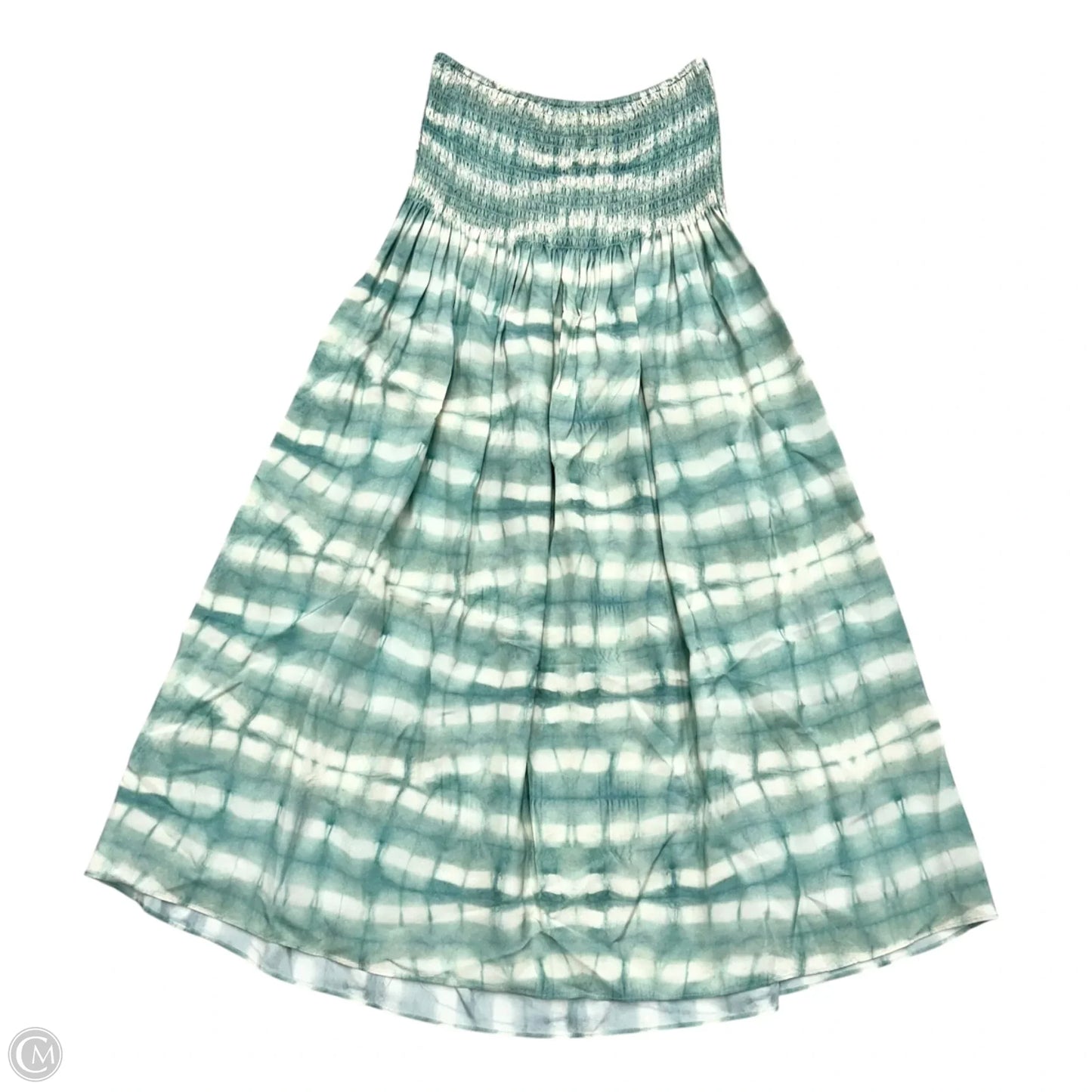 Skirt Maxi By Marie Oliver In Blue & Cream, Size: Xs