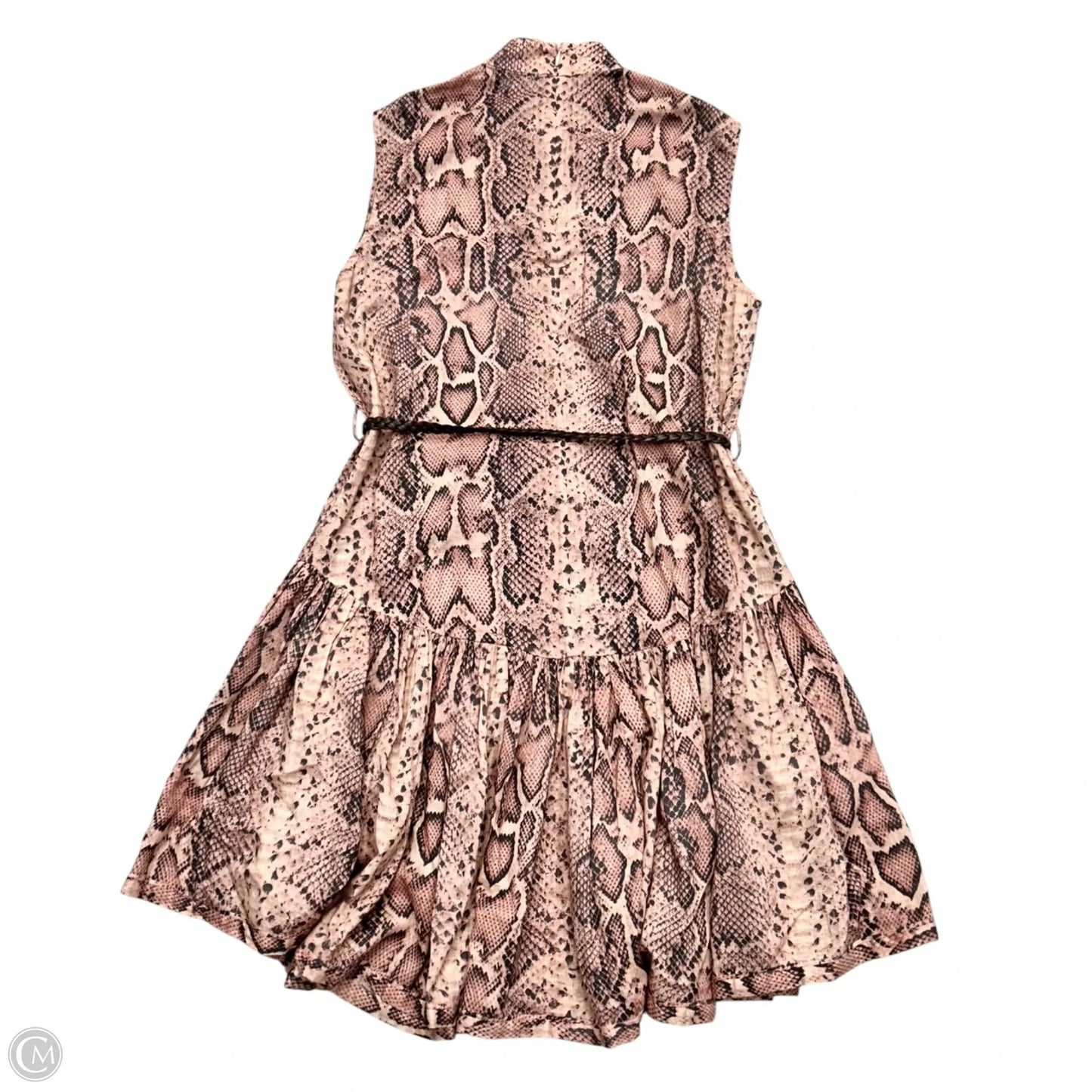 Dress Casual Short By Zimmermann In Grey & Pink, Size: Xs