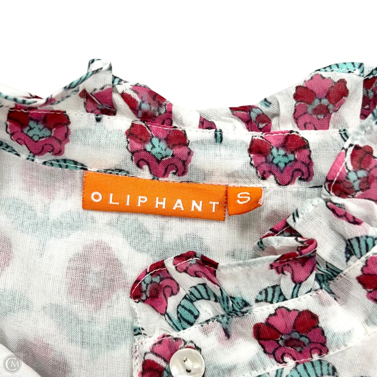 Dress Casual Maxi By Oliphant In Pink & White, Size: S