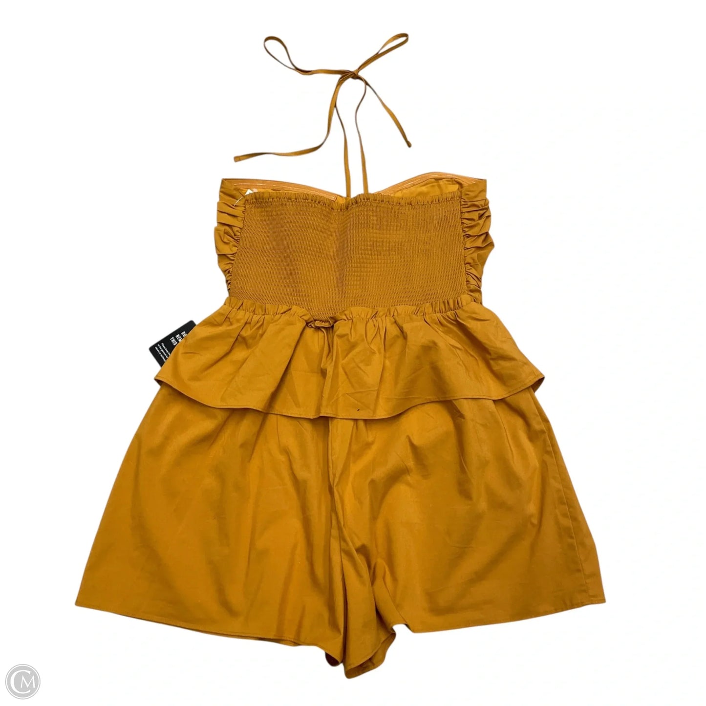 Romper By Express In Orange, Size: M