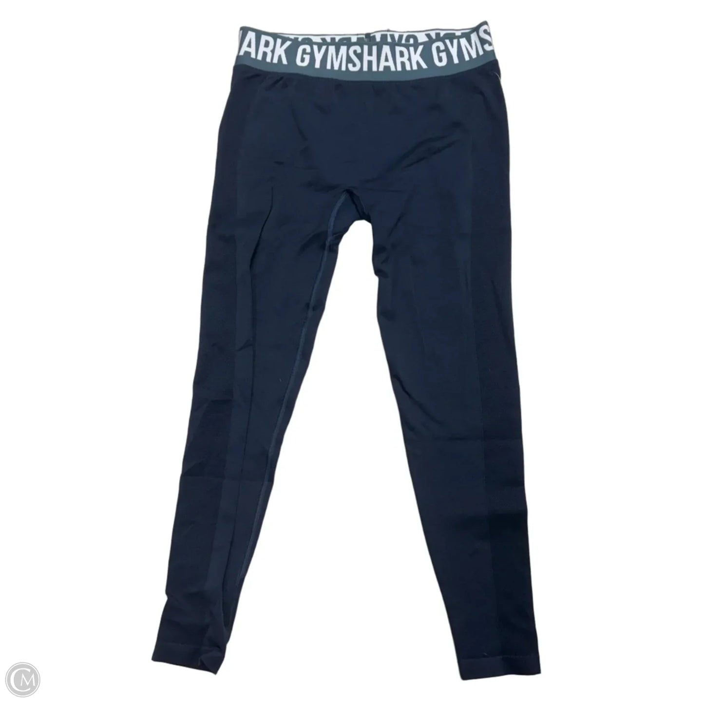 Athletic Leggings By Gym Shark In Navy, Size: M
