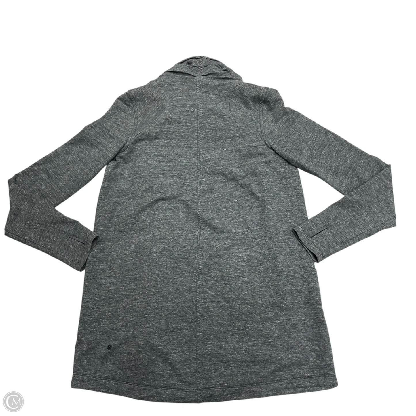 Athletic Jacket By Lululemon In Grey, Size: S