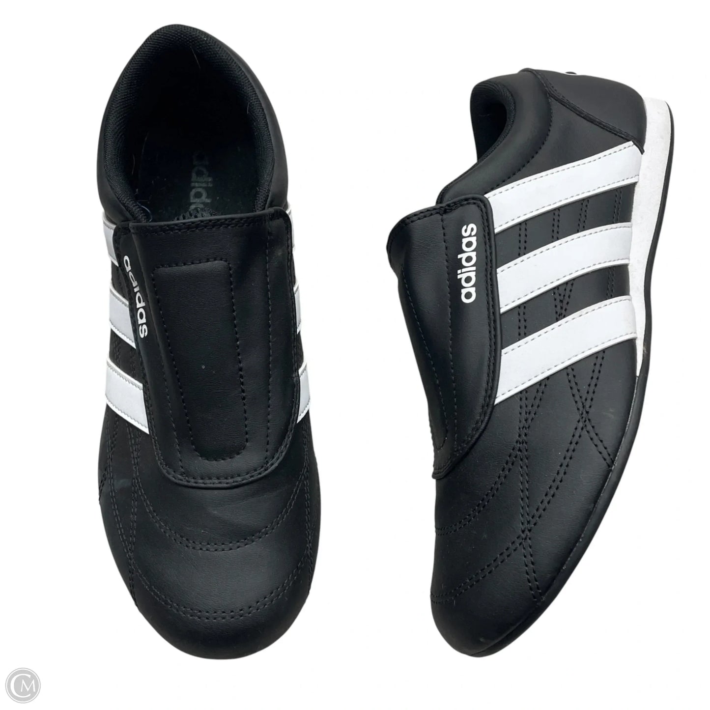Shoes Sneakers By Adidas In Black & White, Size: 8.5