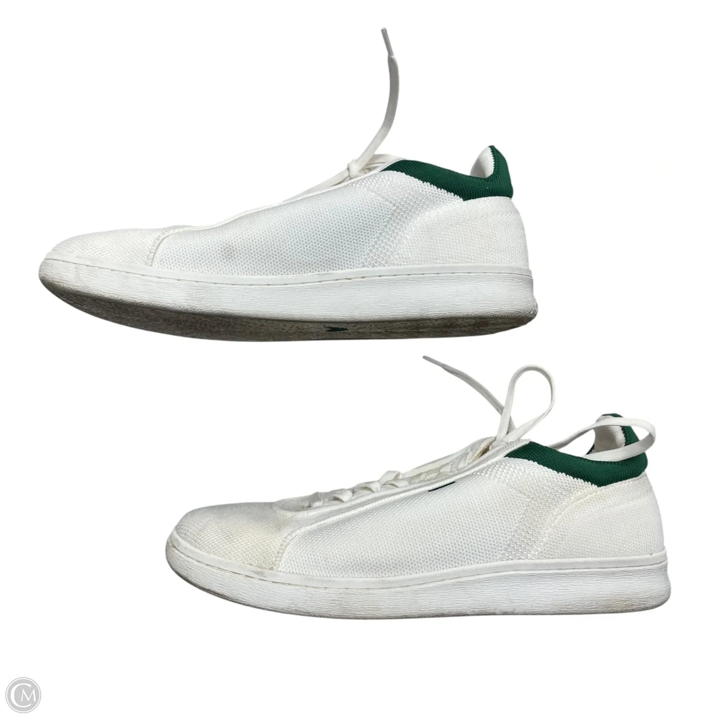 Shoes Sneakers By Vivaia In Green & White, Size: 11.5