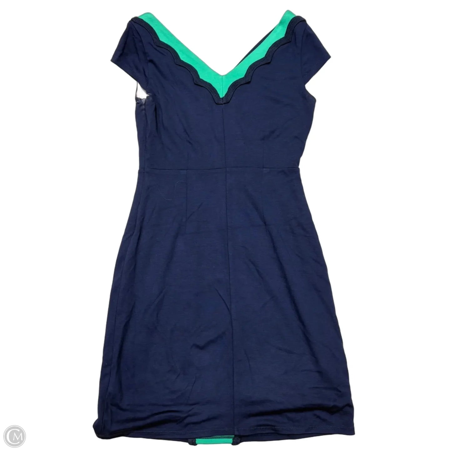 Dress Designer By Lilly Pulitzer In Blue & Green, Size: Xs
