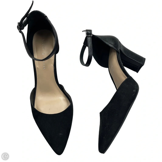 Shoes Heels Block By Kelly And Katie In Black, Size: 9