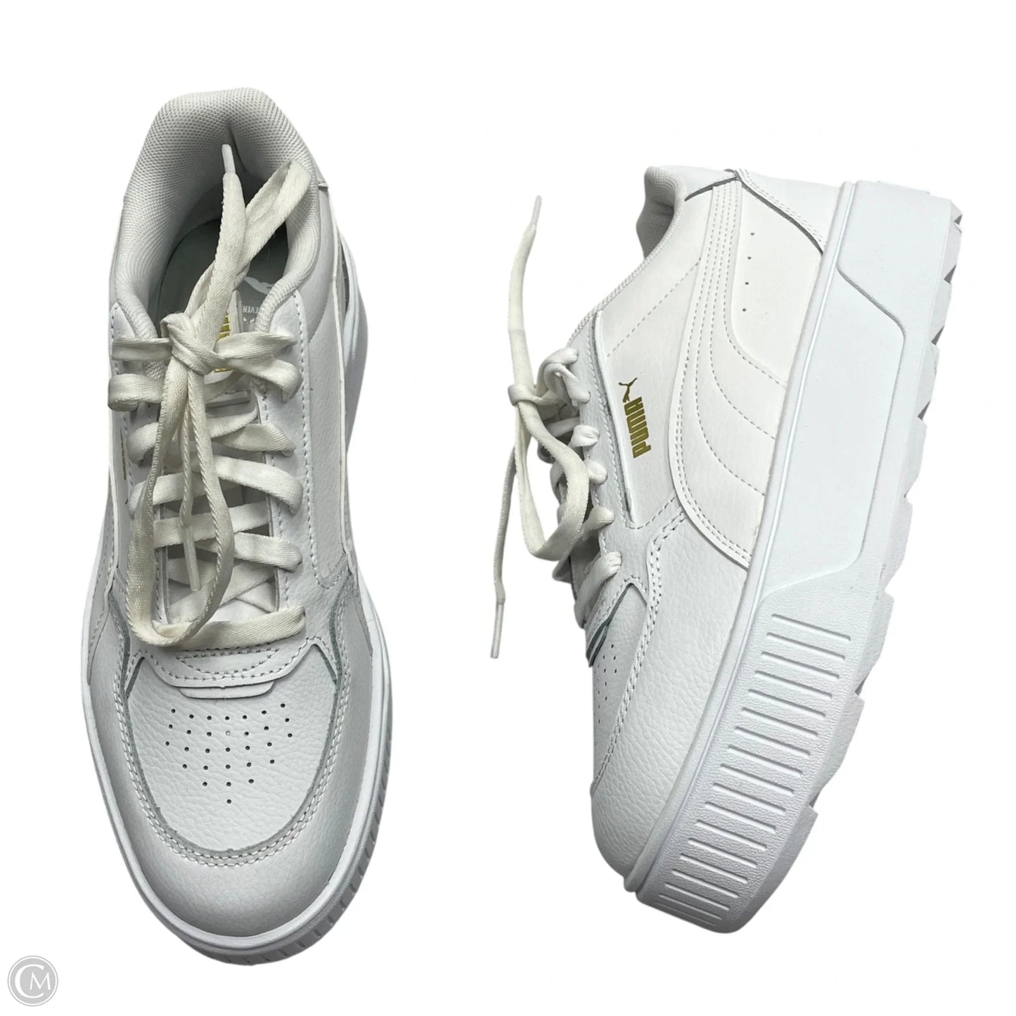 Shoes Athletic By Puma In White, Size: 8.5