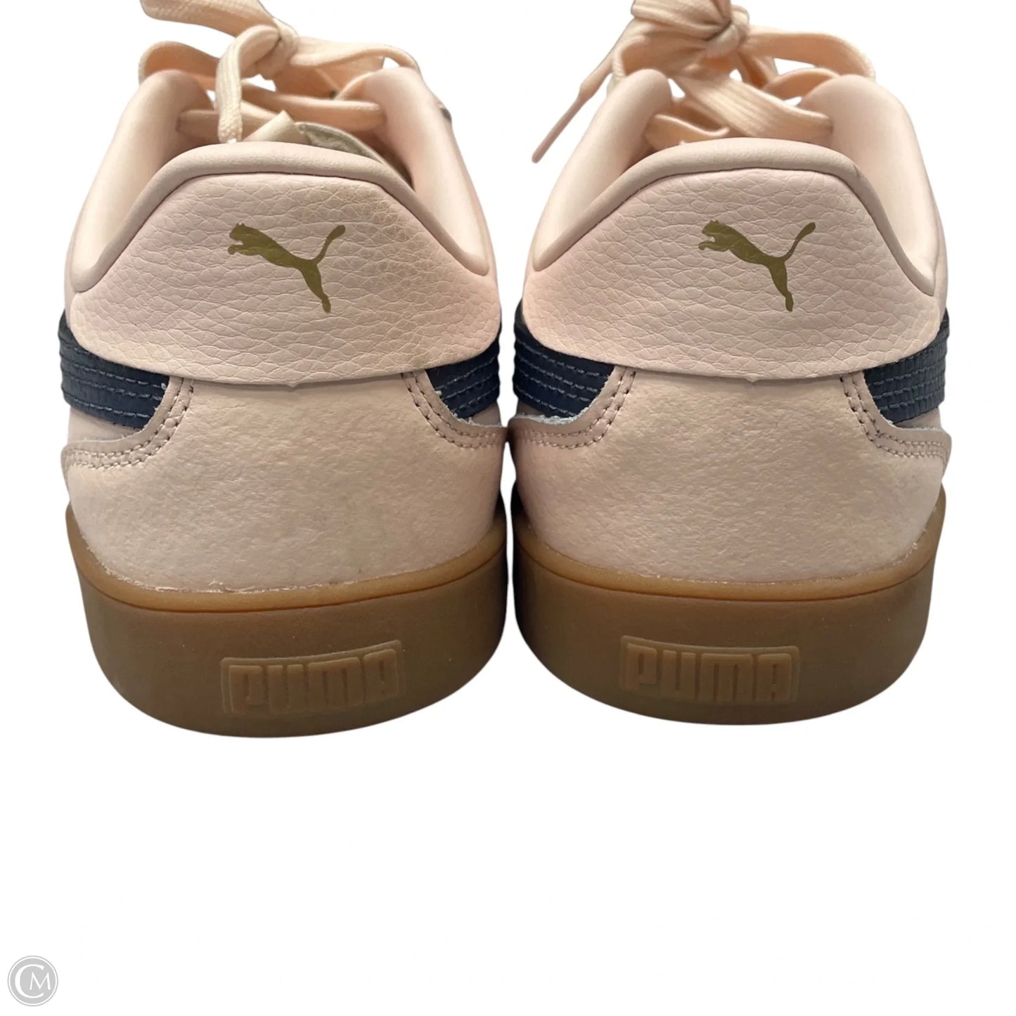 Shoes Sneakers By Puma In Blue & Pink, Size: 9