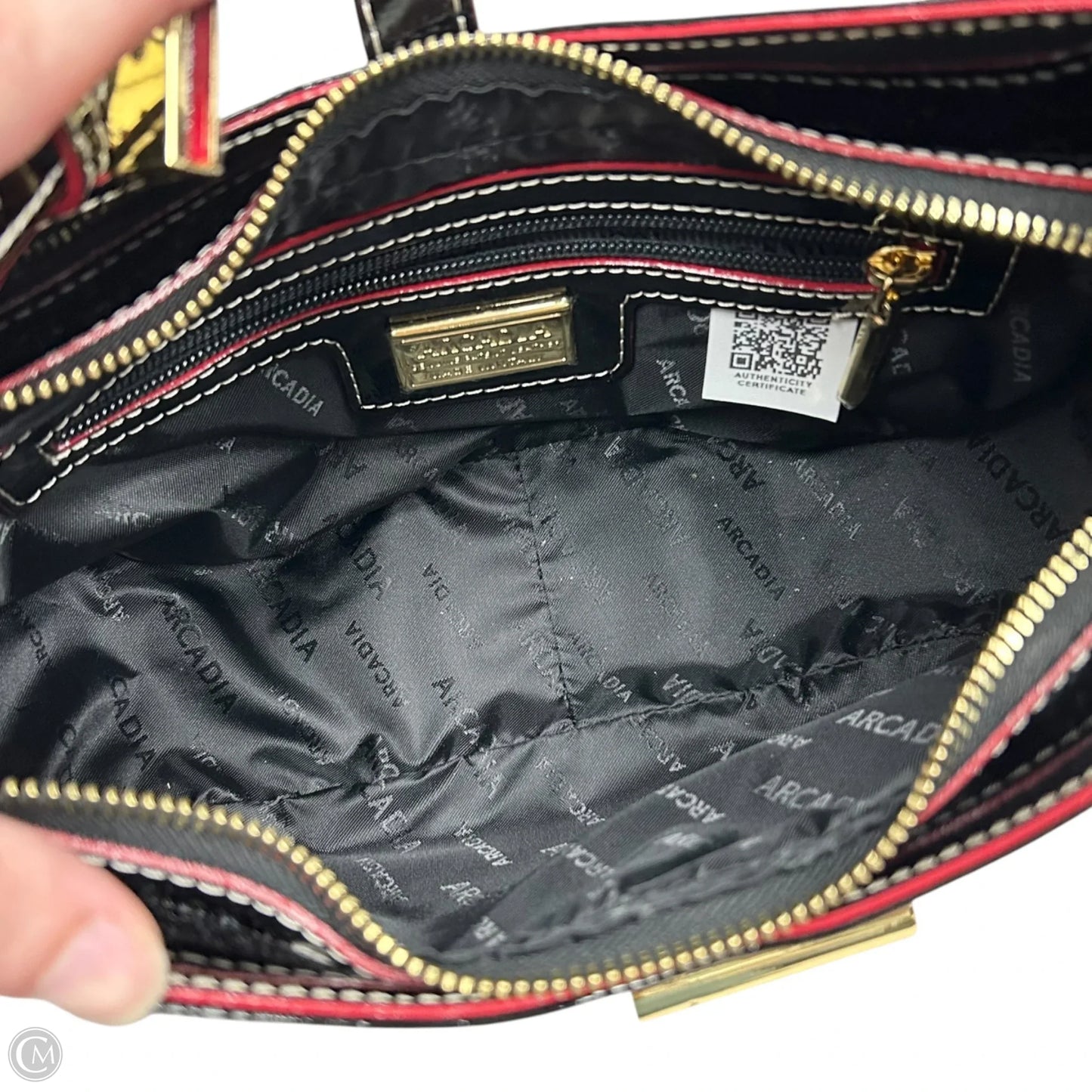 Handbag By Arcadia, Size: Small