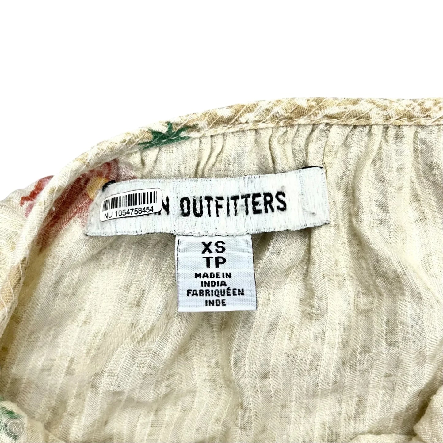 Dress Casual Maxi By Urban Outfitters In Cream, Size: Xs