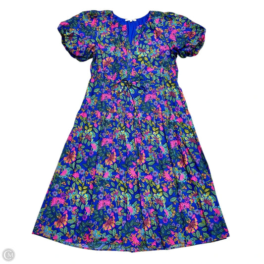 Dress Casual Maxi By Baltic Born In Blue & Pink, Size: L