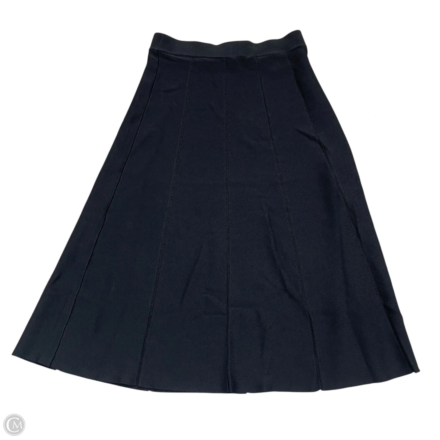 Skirt Midi By Elie Tahari In Black, Size: M