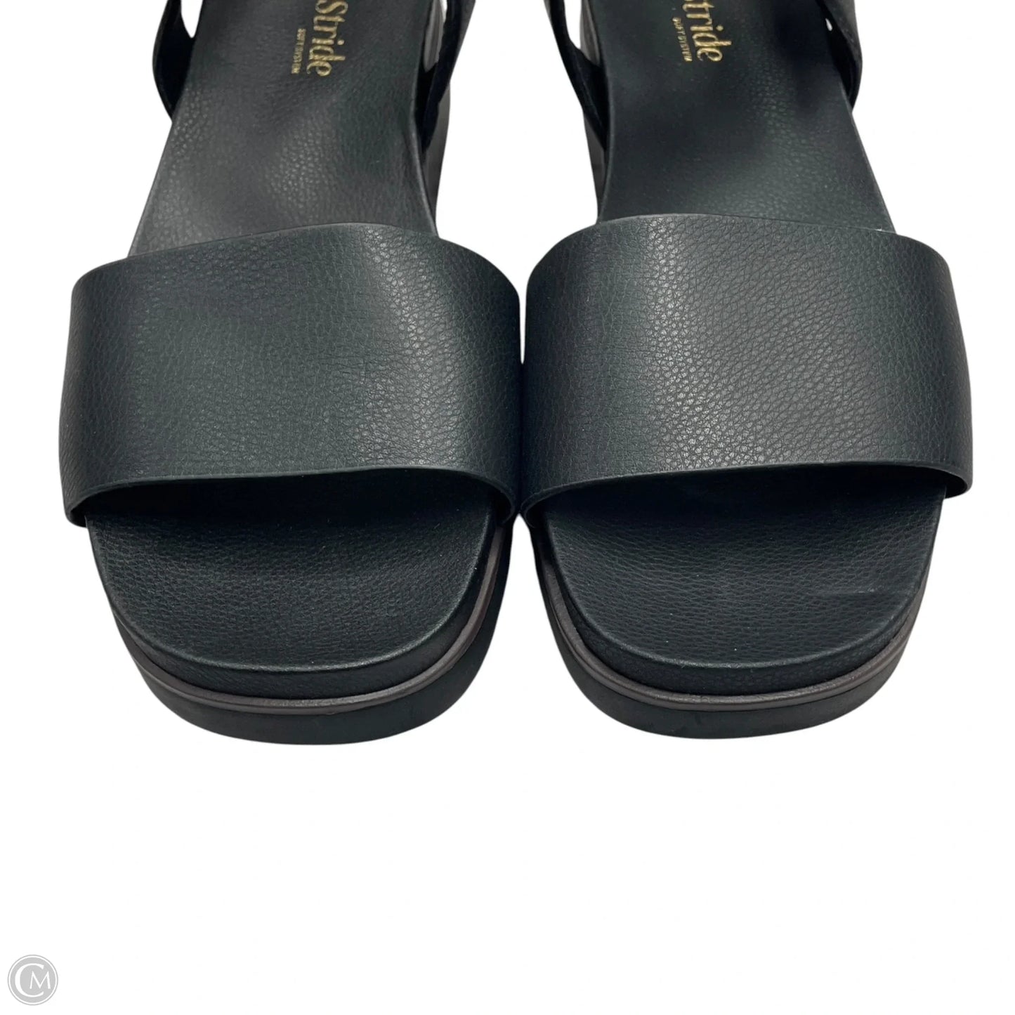 Sandals Flats By Life Stride In Black, Size: 8.5