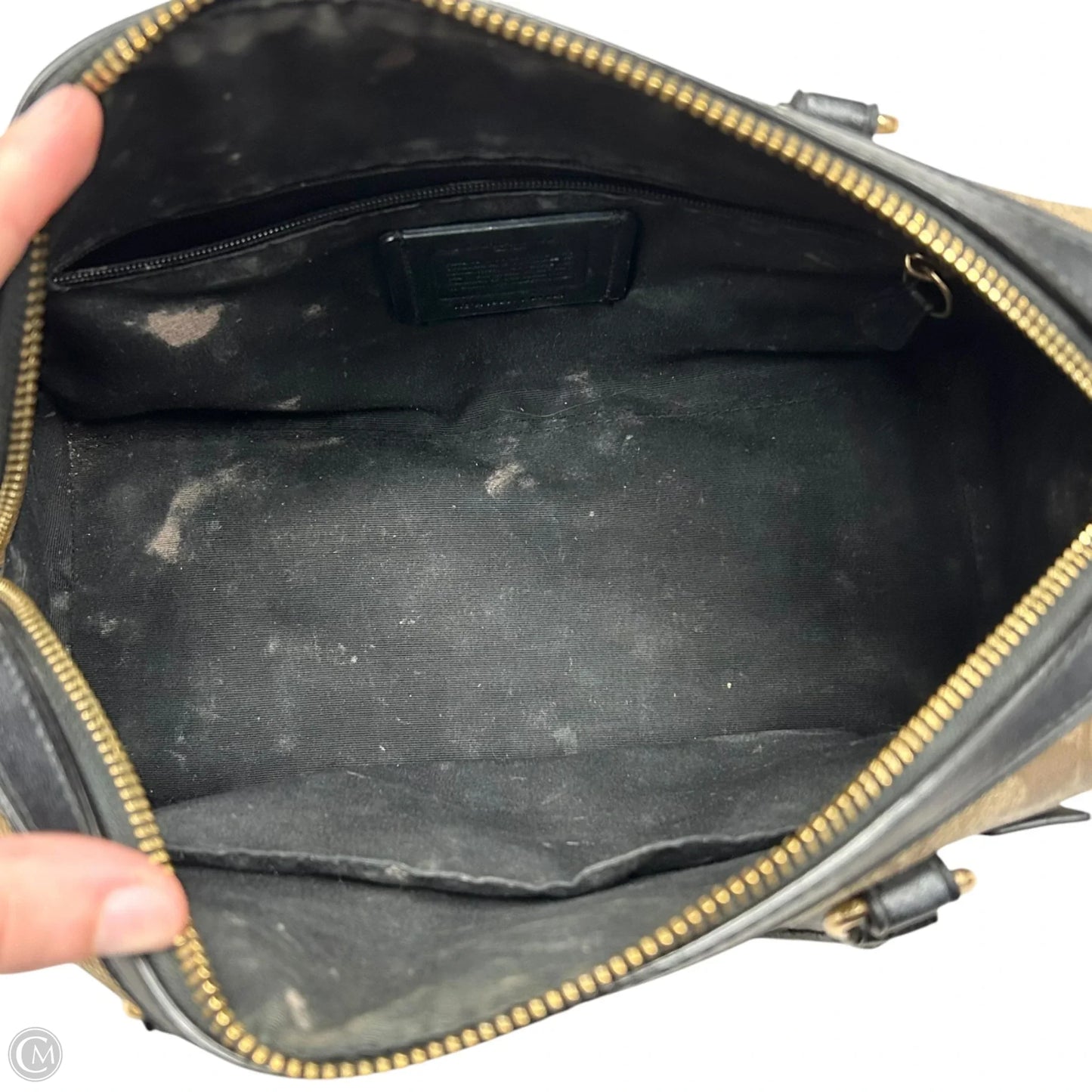 Handbag Designer By Coach, Size: Medium