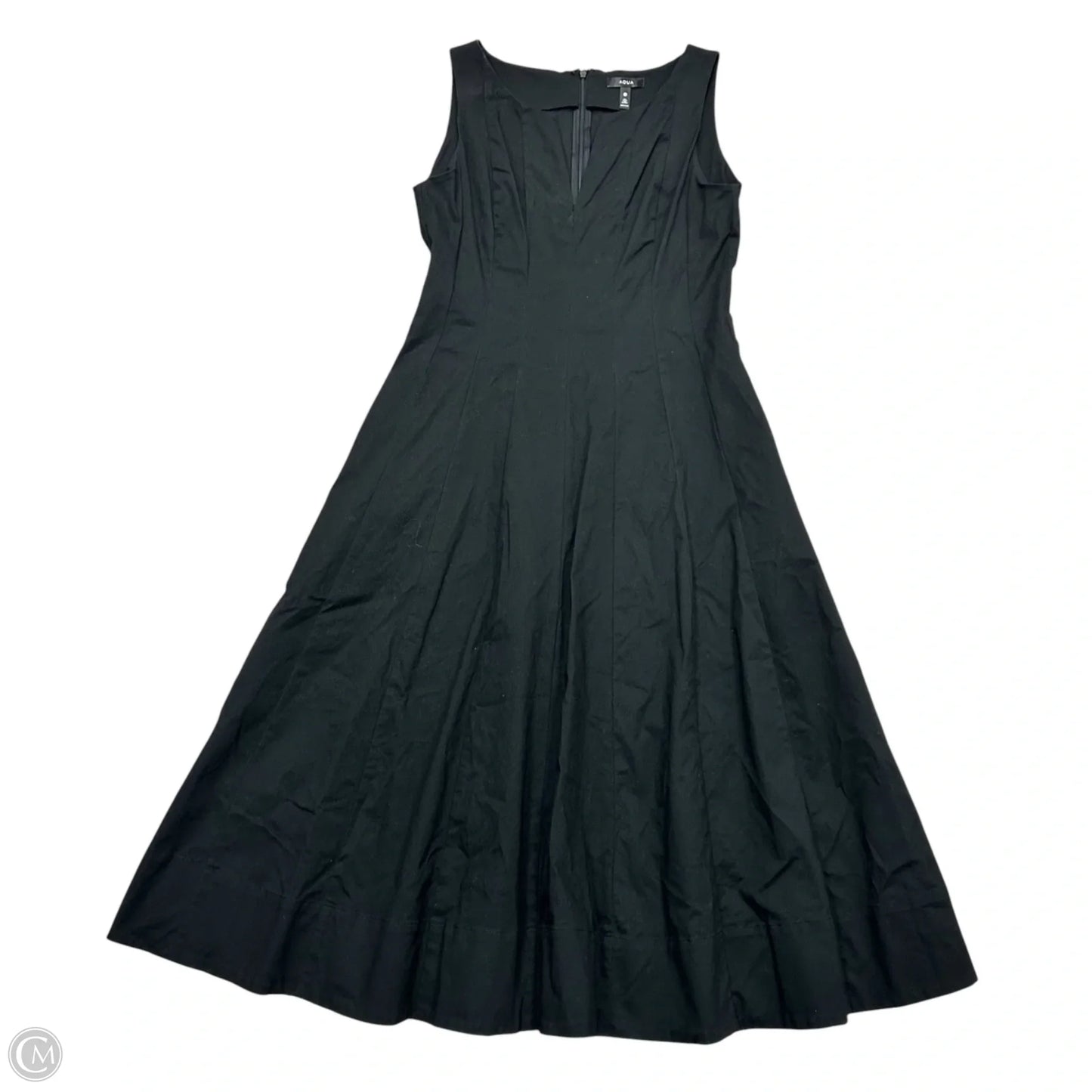 Dress Casual Maxi By Aqua In Black, Size: L
