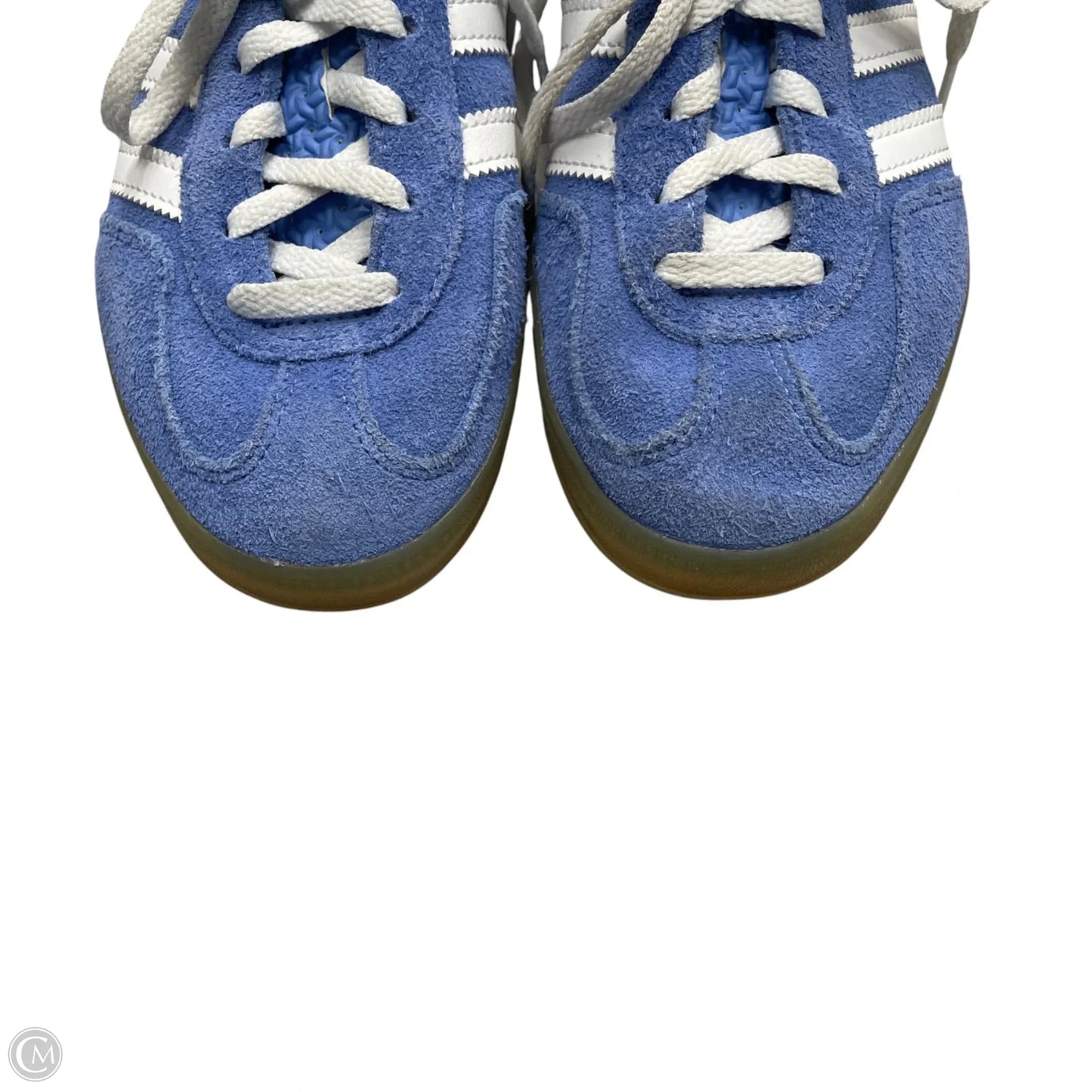 Shoes Sneakers By Adidas In Blue & White, Size: 6.5