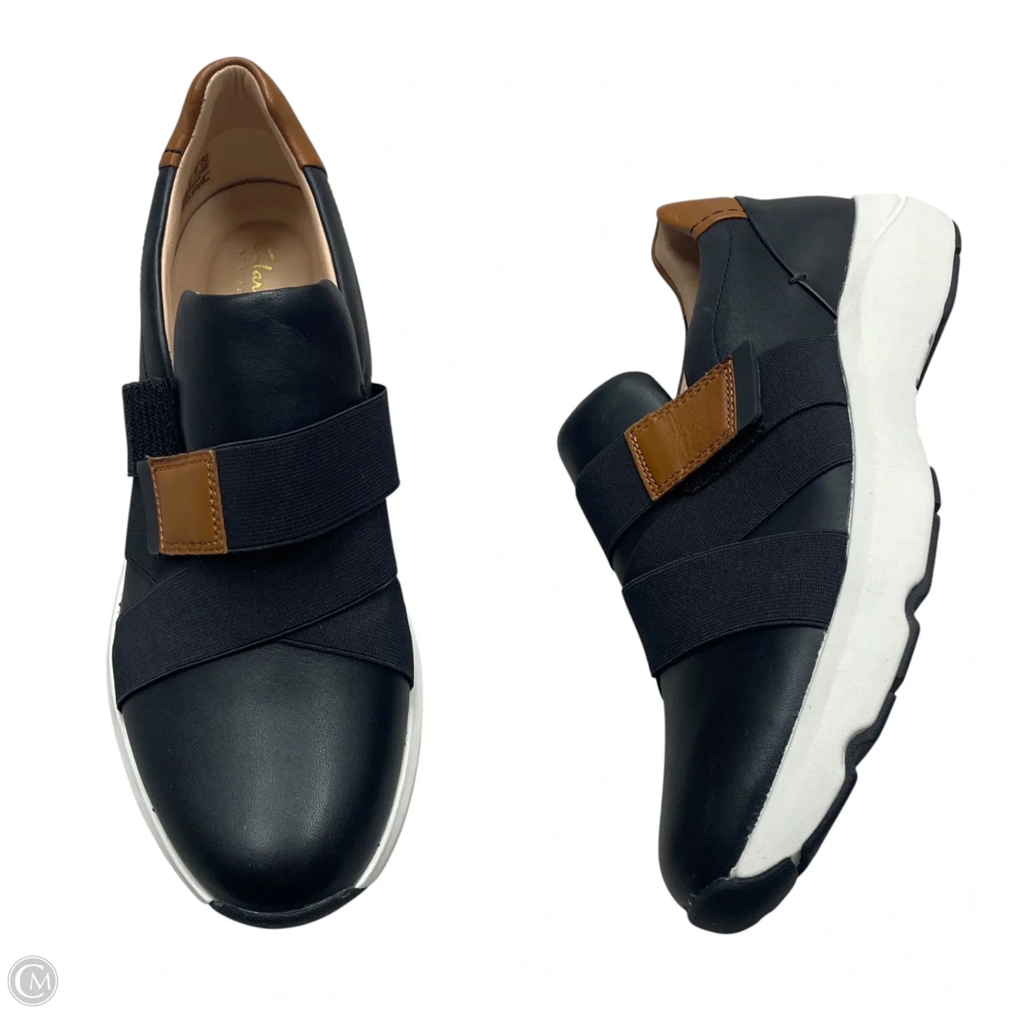 Shoes Sneakers By Clarks In Black, Size: 12