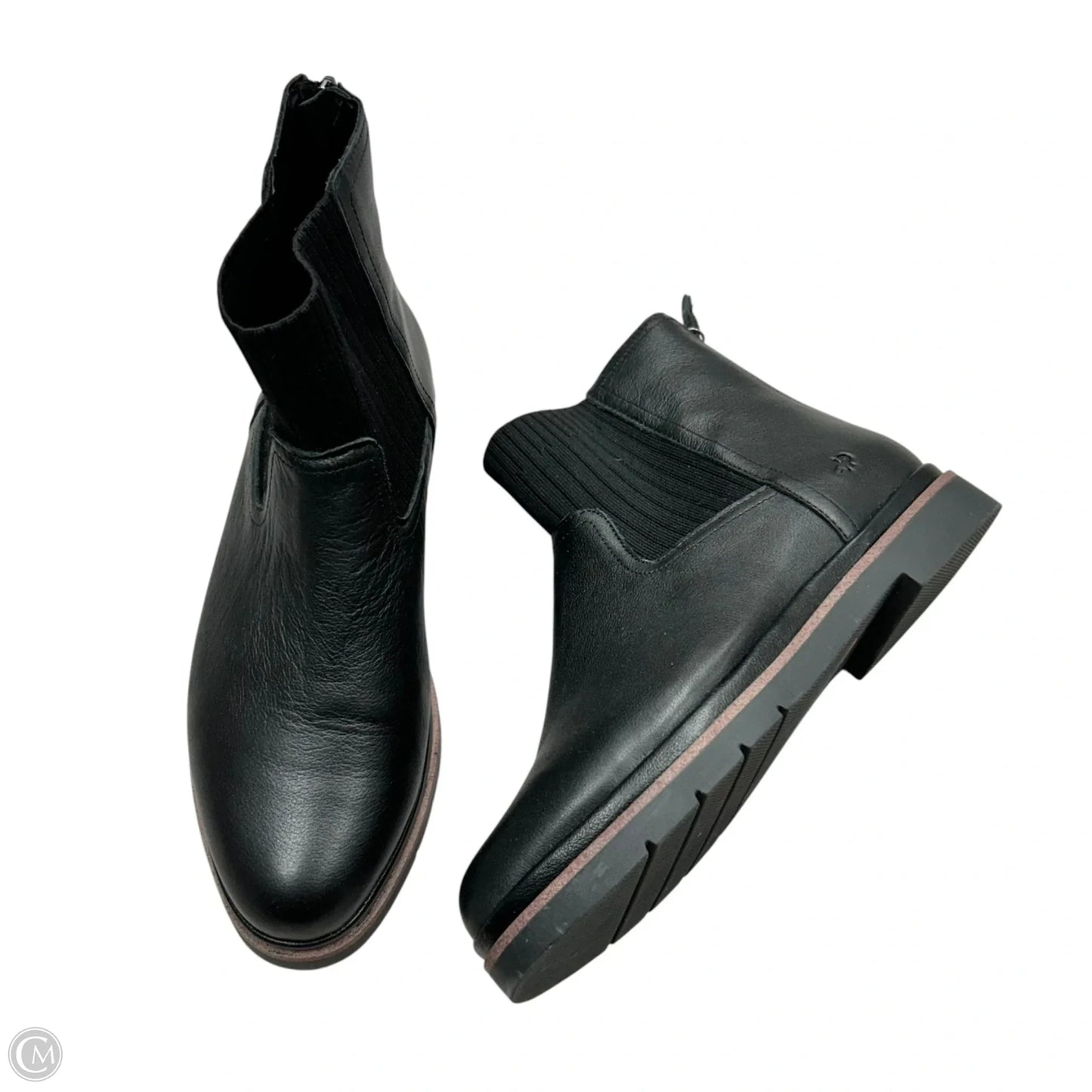 Boots Ankle Flats By Hush Puppies In Black, Size: 9.5