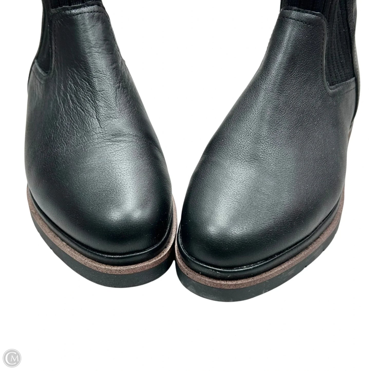 Boots Ankle Flats By Hush Puppies In Black, Size: 9.5