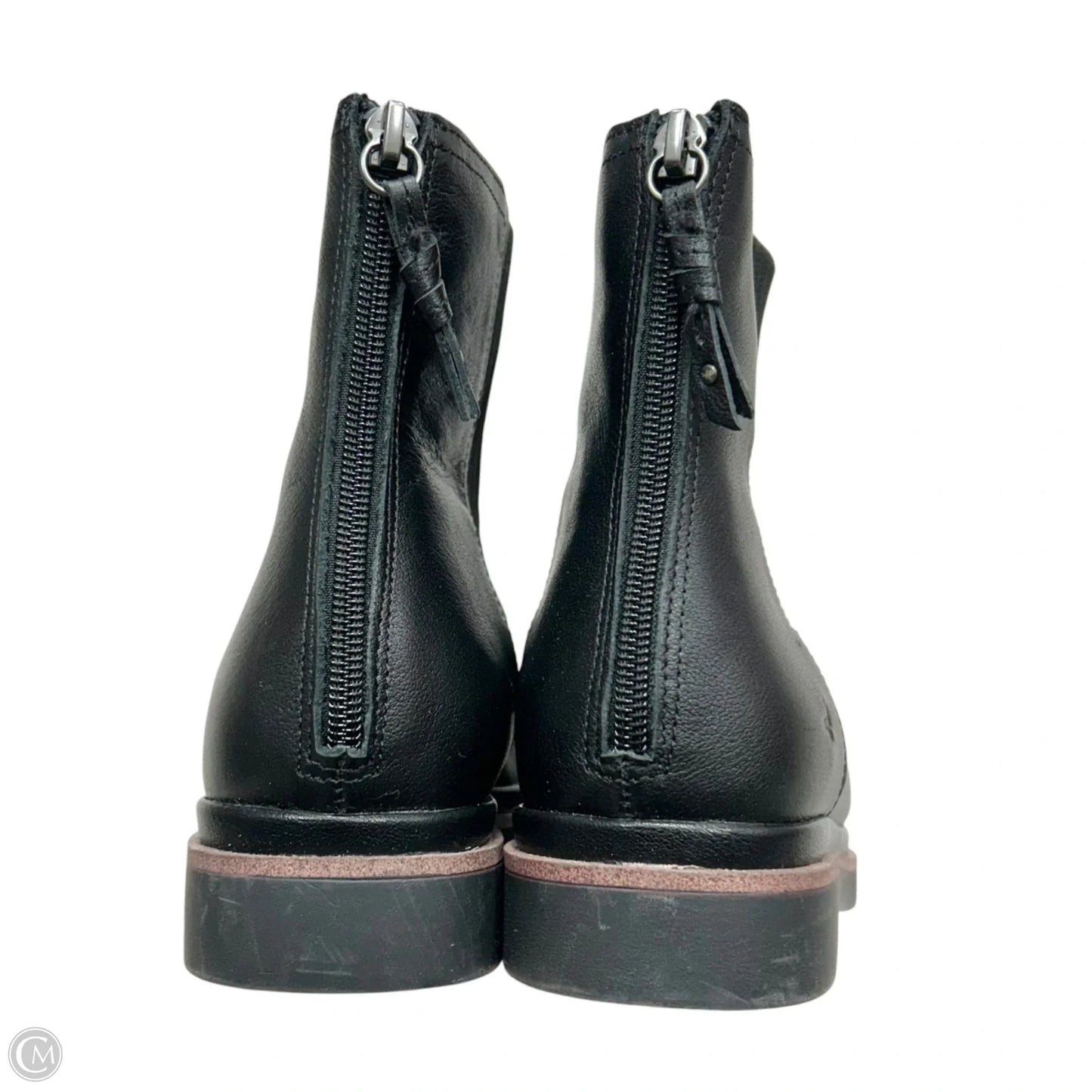 Boots Ankle Flats By Hush Puppies In Black, Size: 9.5