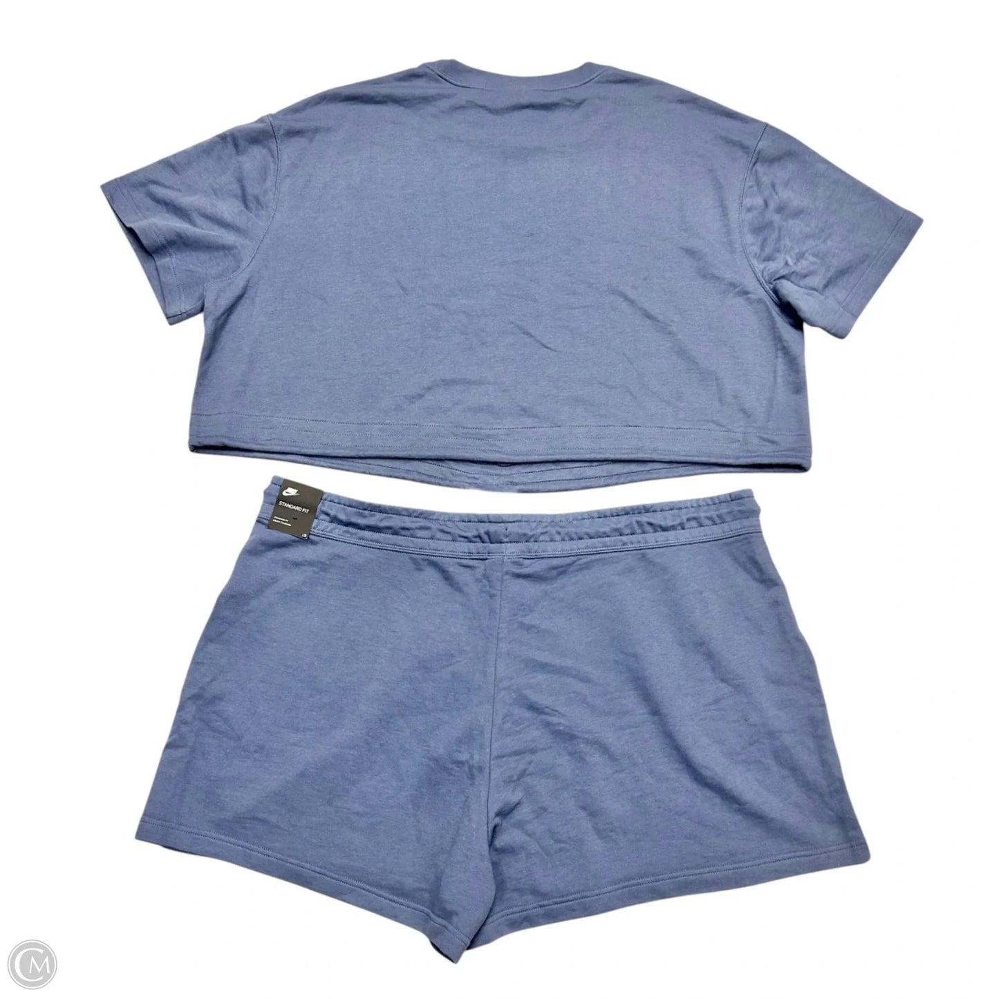 Lounge Set Shorts By Nike Apparel In Blue, Size: 3x