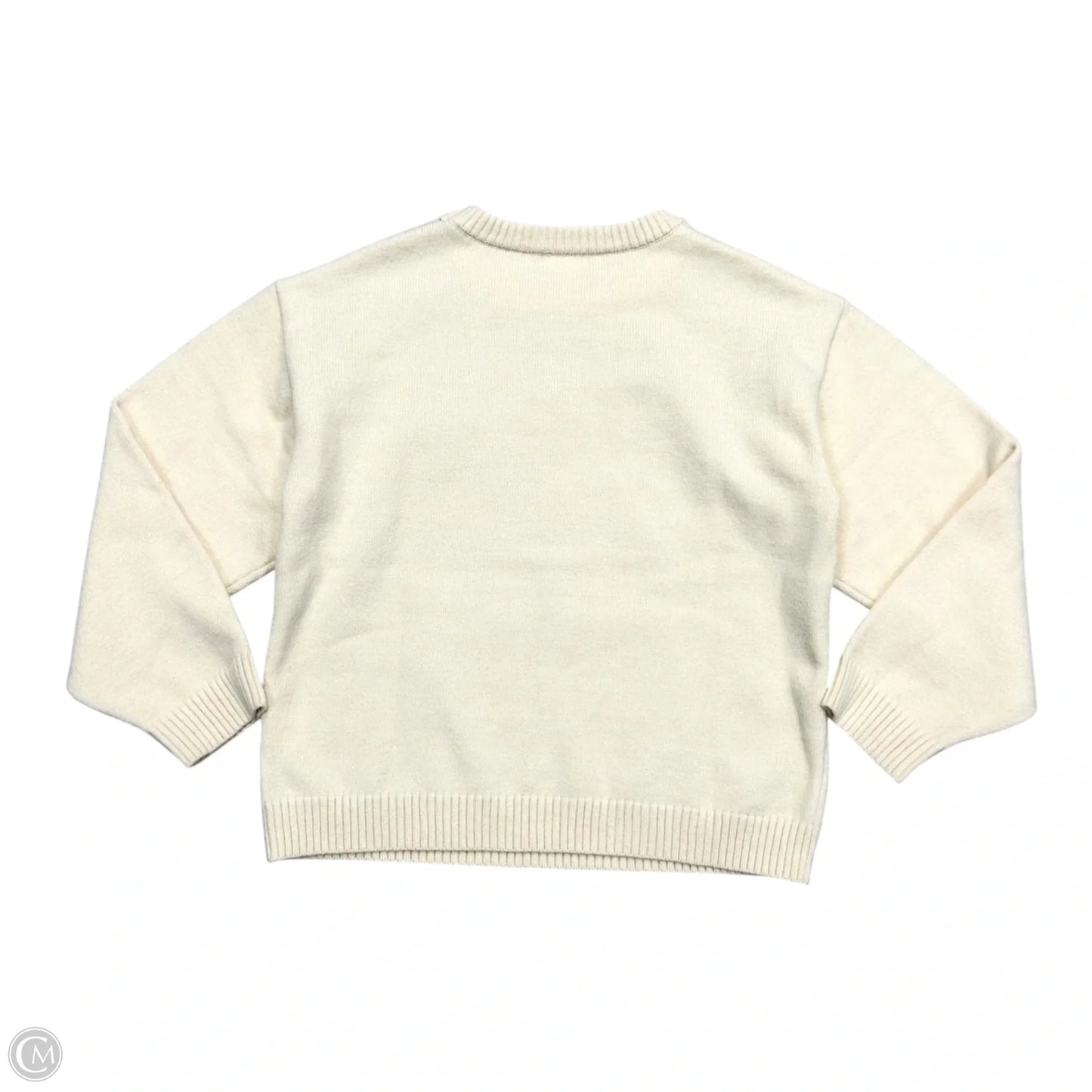 Sweater By Cry Baby In Cream, Size: M/L