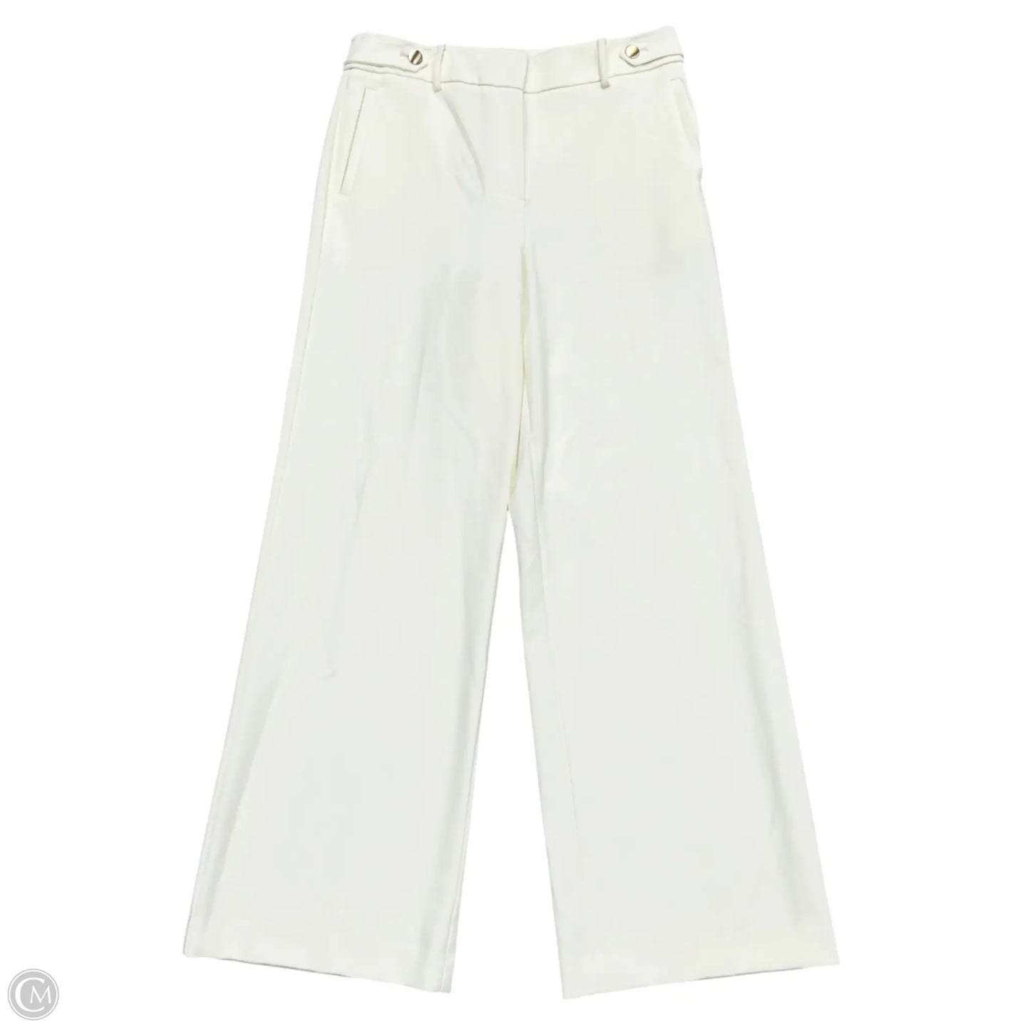 Pants Dress By Talbots In Cream, Size: 8