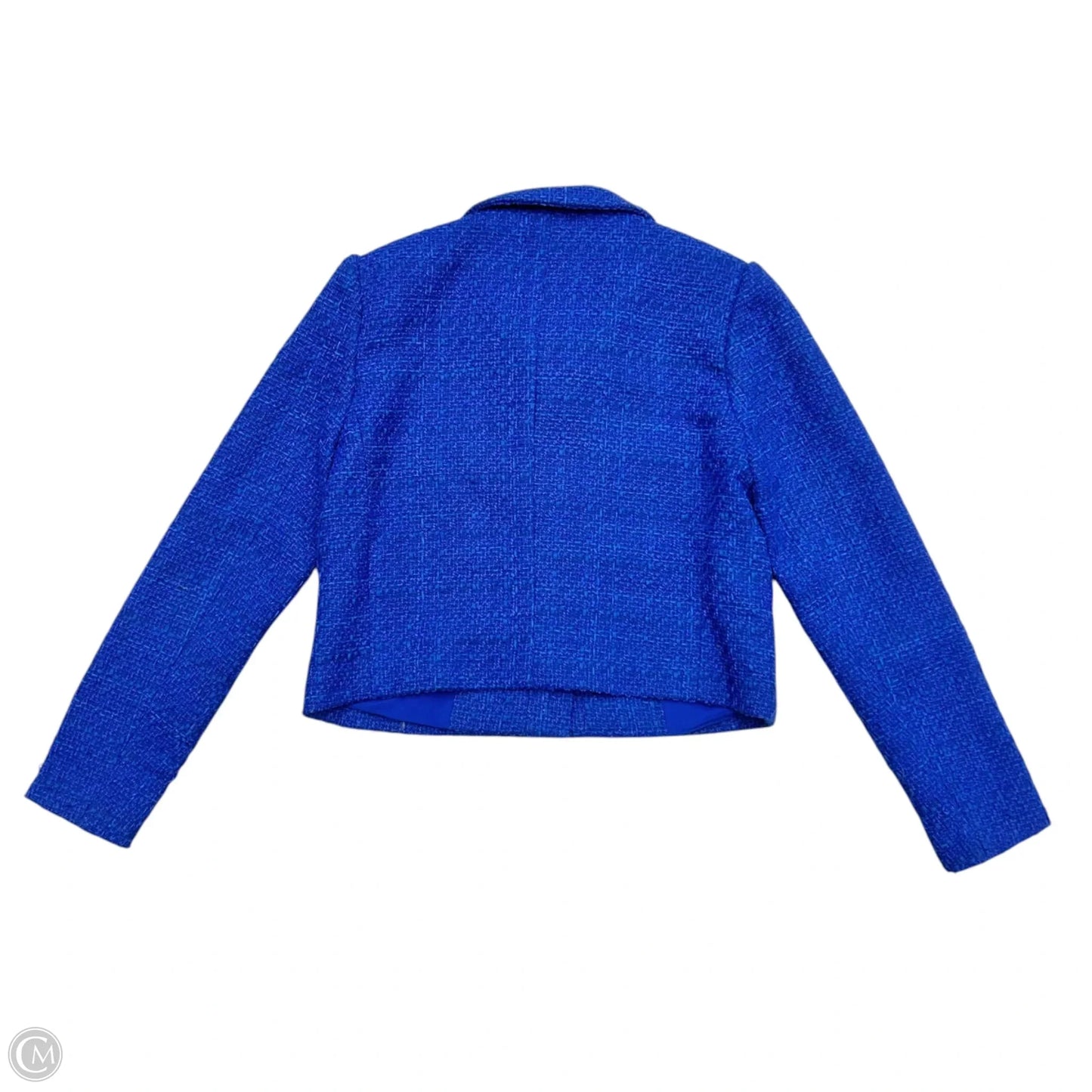Jacket Shirt By Rachel Zoe In Blue, Size: S