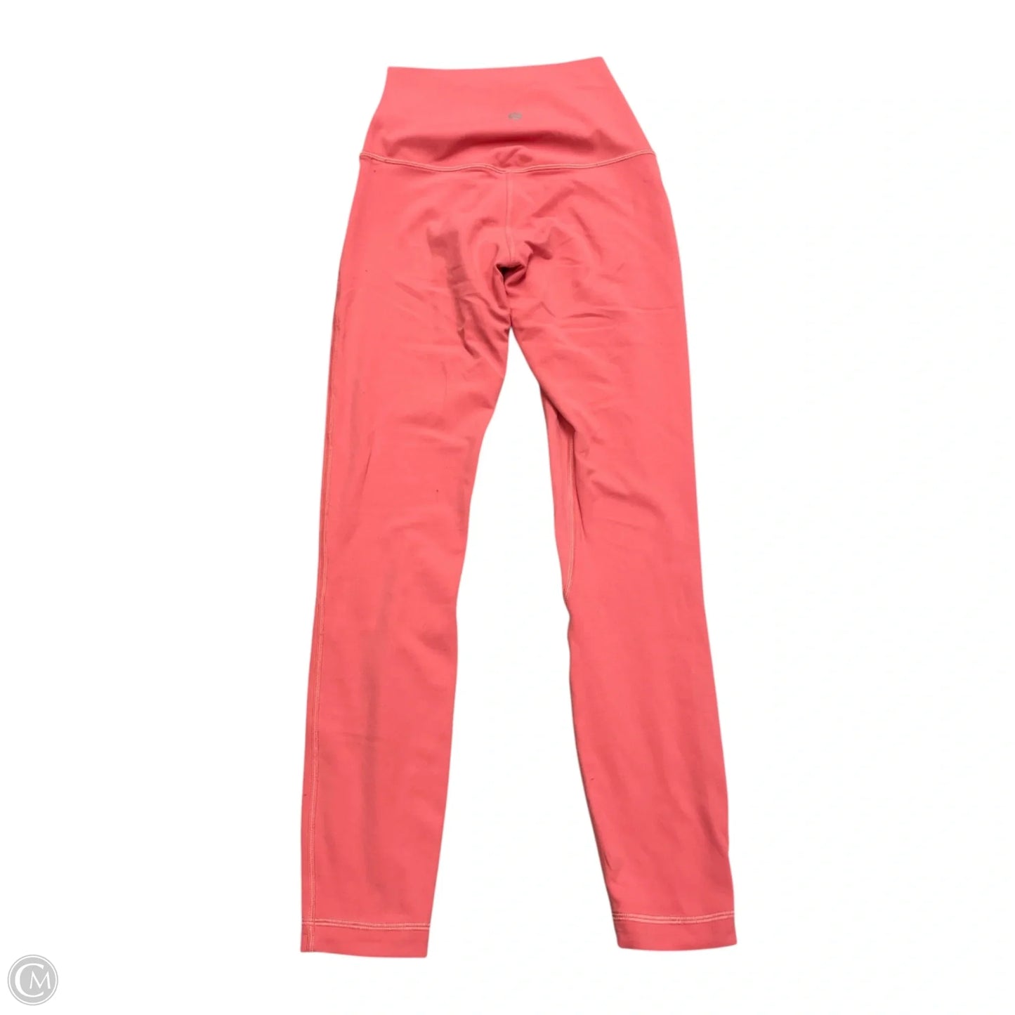 Athletic Leggings By Lululemon In Coral, Size: Xs