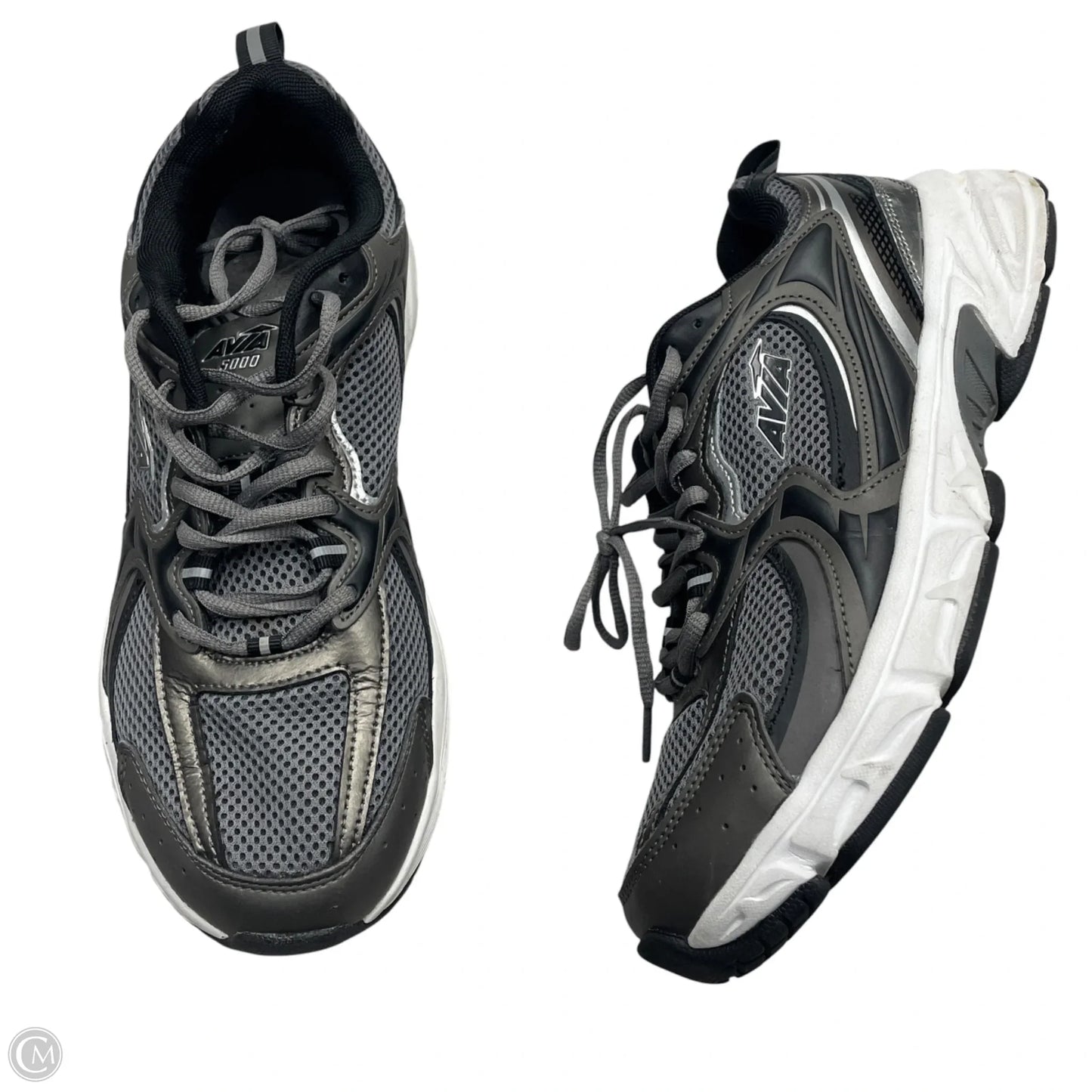 Shoes Athletic By Avia In Black & Grey, Size: 11.5