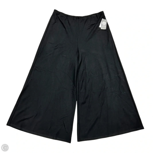 Pants Wide Leg By Vince Camuto In Black, Size: Xl